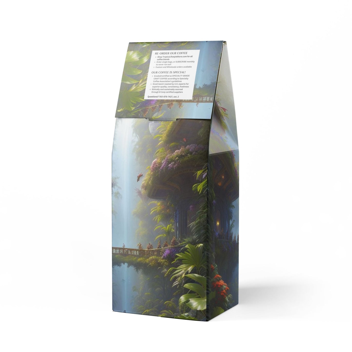 Black Coral Blend™ (Dark French Roast) Specialty Grade Craft Coffee / Rainforest Abode