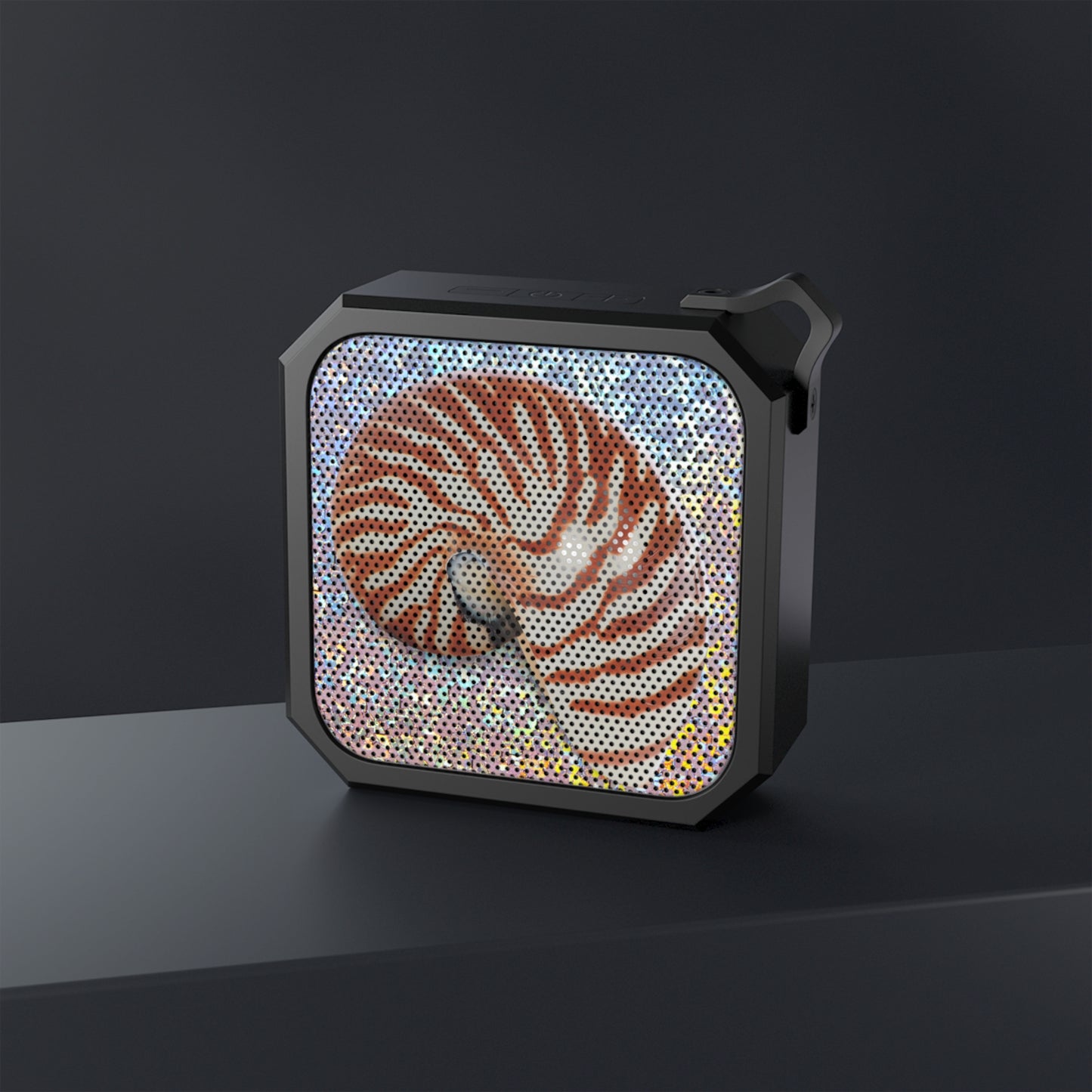 Blackwater Outdoor Bluetooth Speaker, Disco Tiger Stripe Nautilus