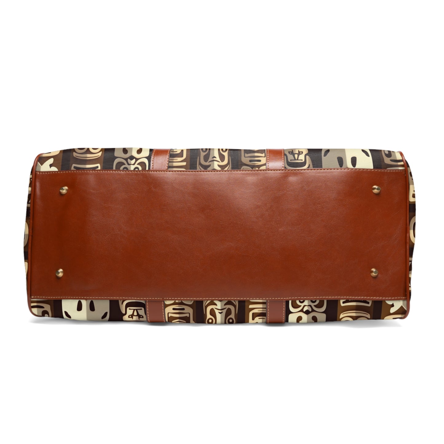 Tropical Waterproof Travel Bag - Perfect for Beach Getaways / Funny Tiki Totems