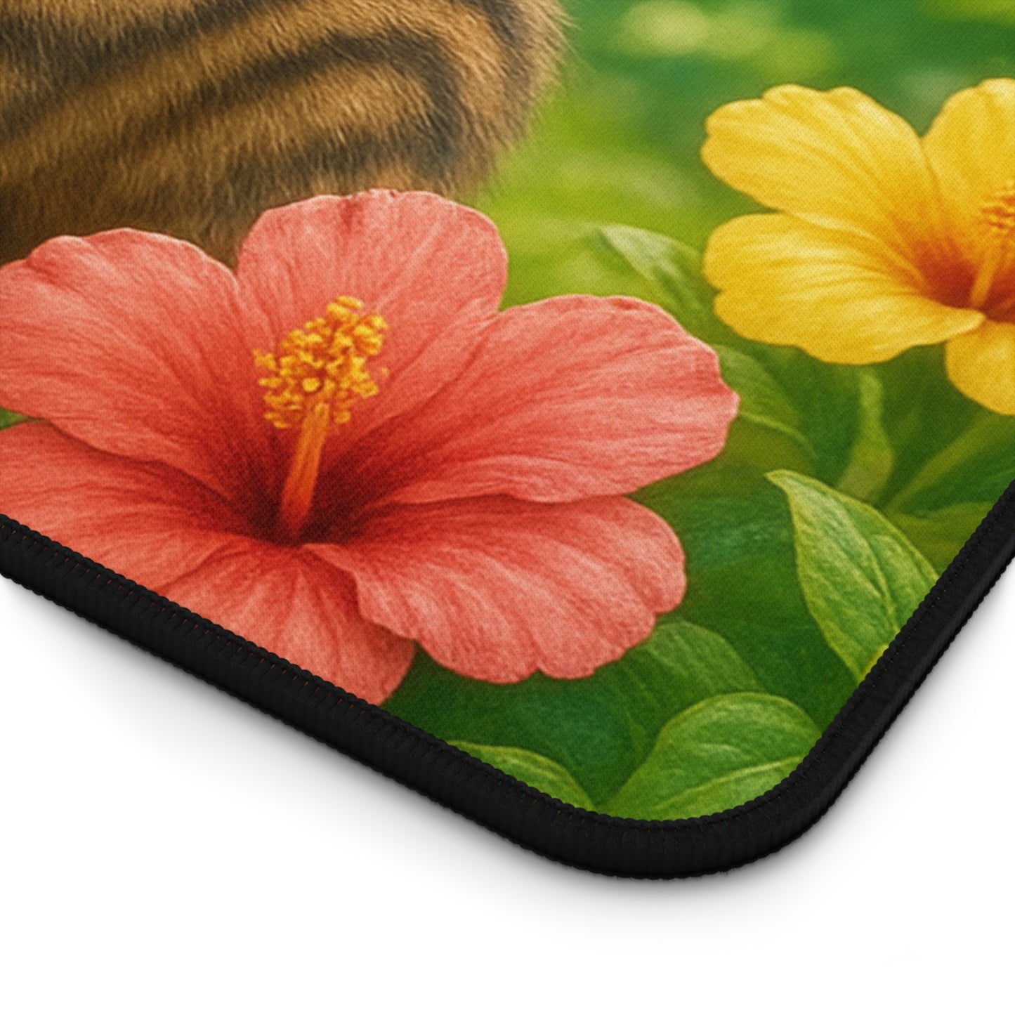 Tropical Mouse Pad/Desk Mat, 3 Sizes - Perfect for Home Office / Rainforest Sumatran Rabbits