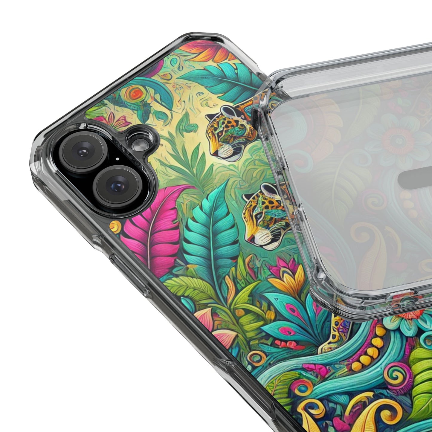 Jaguar Pop Magnetic Clear Phone Case, Many Models