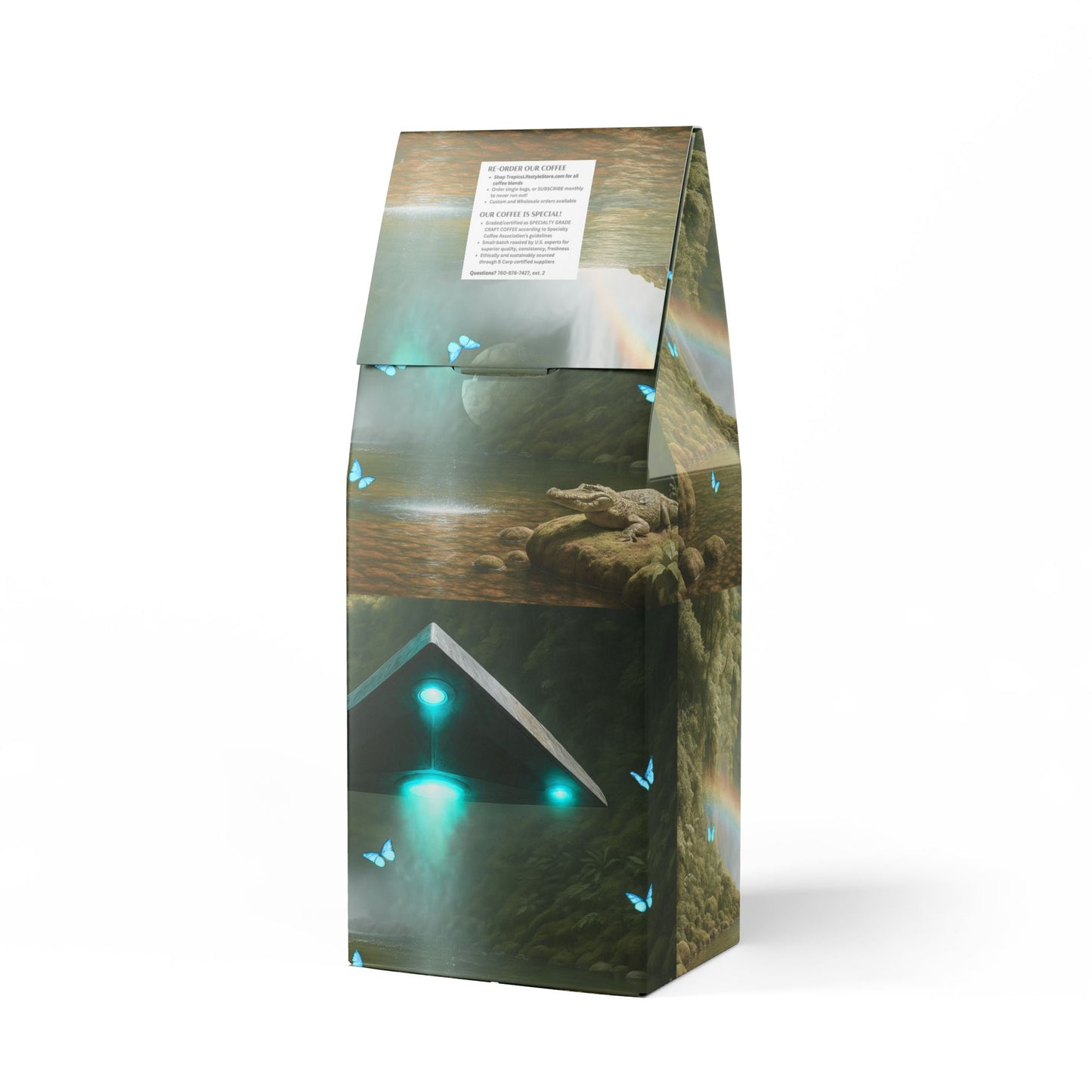 Citrus Bay Blend™ (Medium Roast) Specialty Grade Craft Coffee / UFO and Waterfall