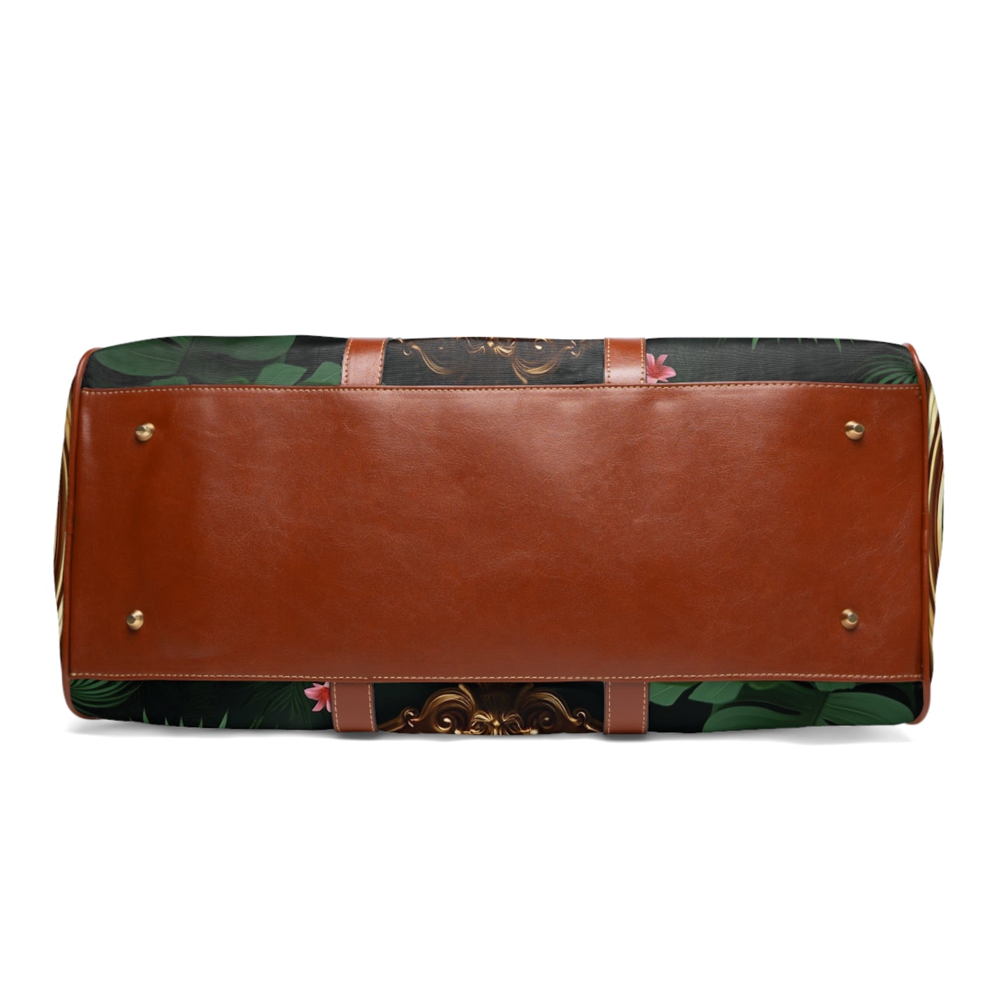 Tropical Waterproof Travel Bag - Perfect for Beach Getaways / Framed Monarch Gathering