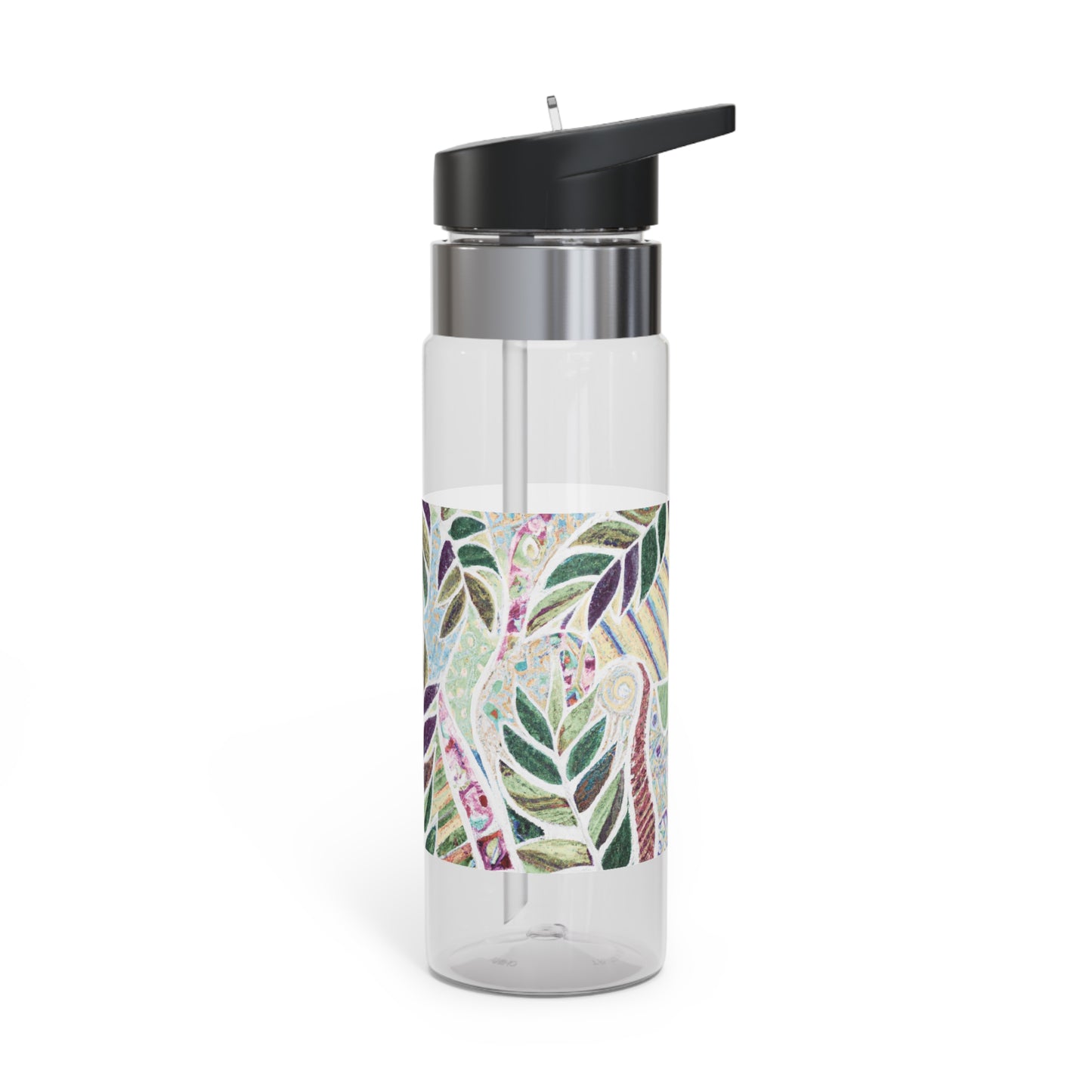 Tropical 20oz Tritan Sport Water Bottle - Leakproof, Lightweight, BPA-Free / Amazon Whimsy, Vintage
