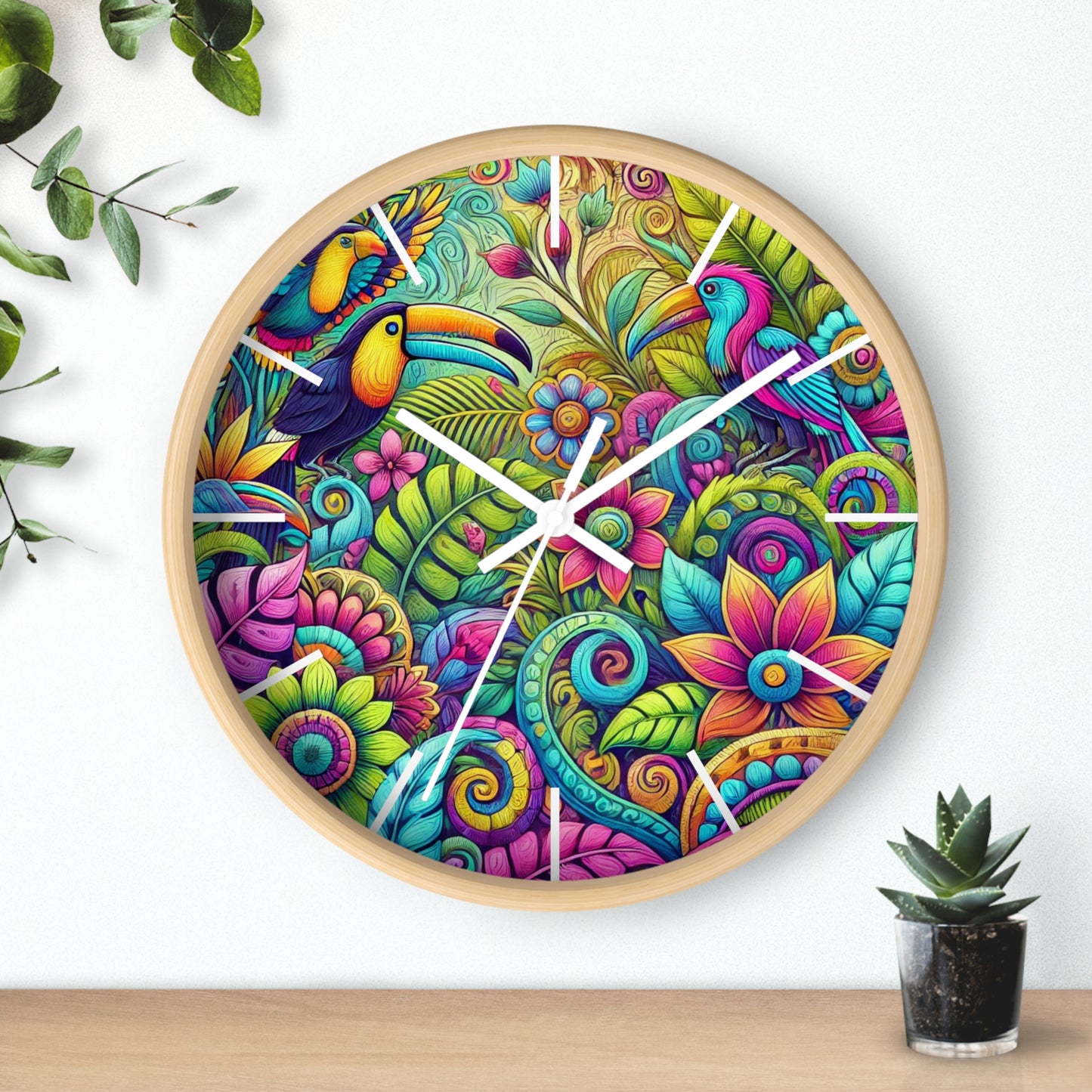 Wall Clock, Rainforest Music, White Separators