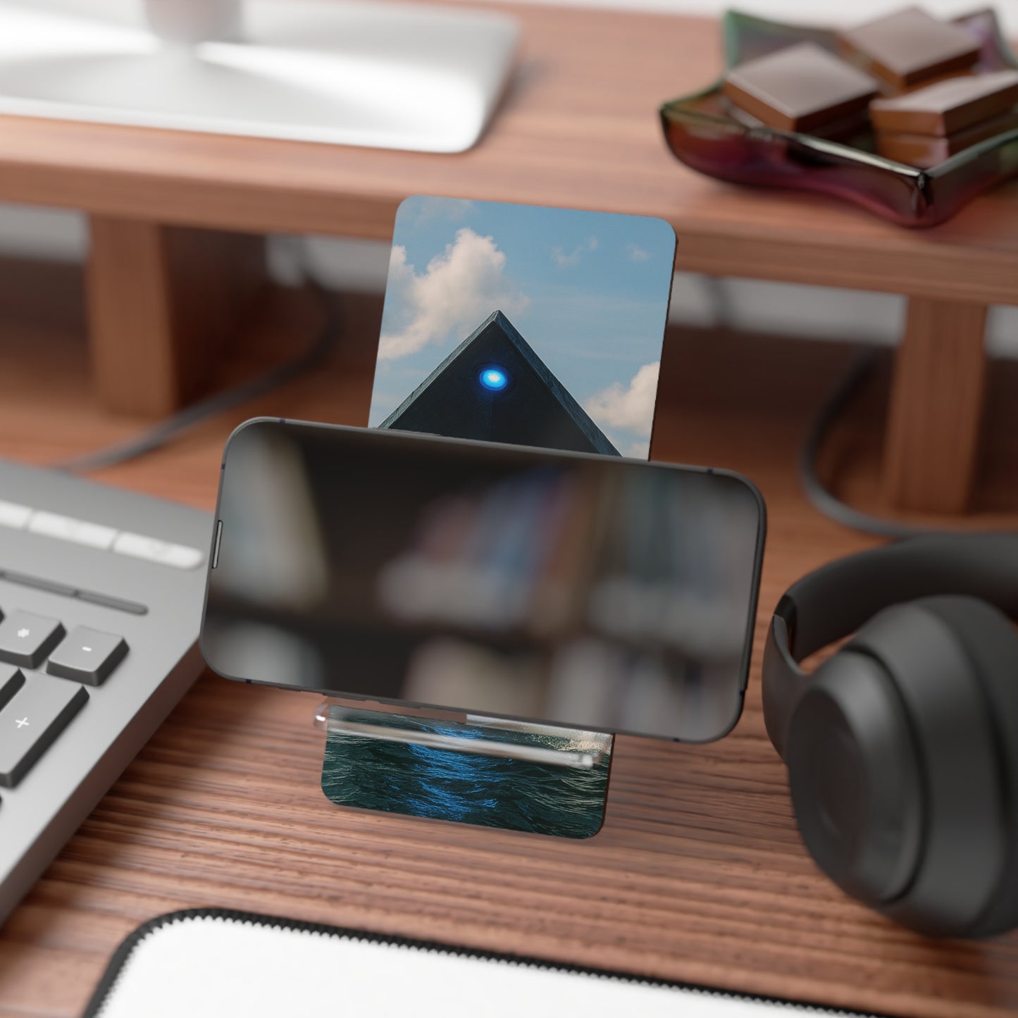 Stylish Smartphone Display Stand - UFO and Dolphin