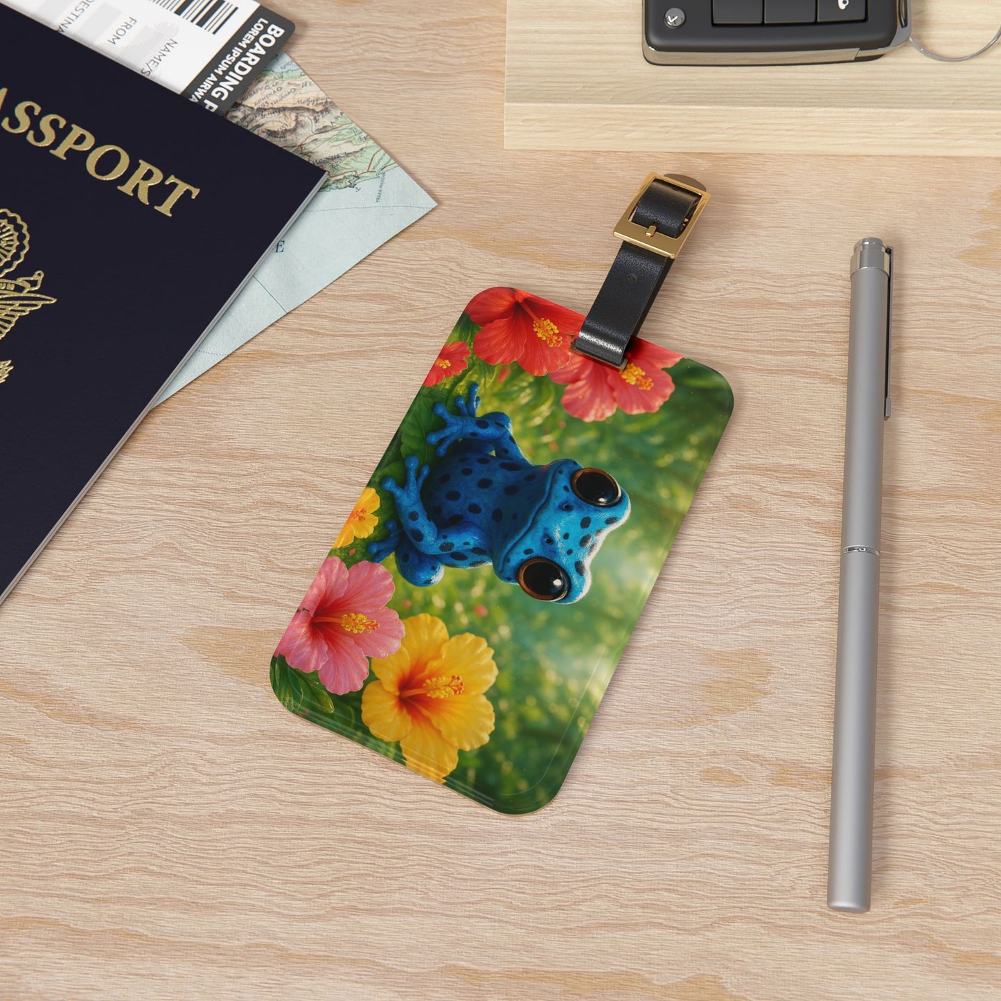 Luggage Tag - Baby Tree Frog