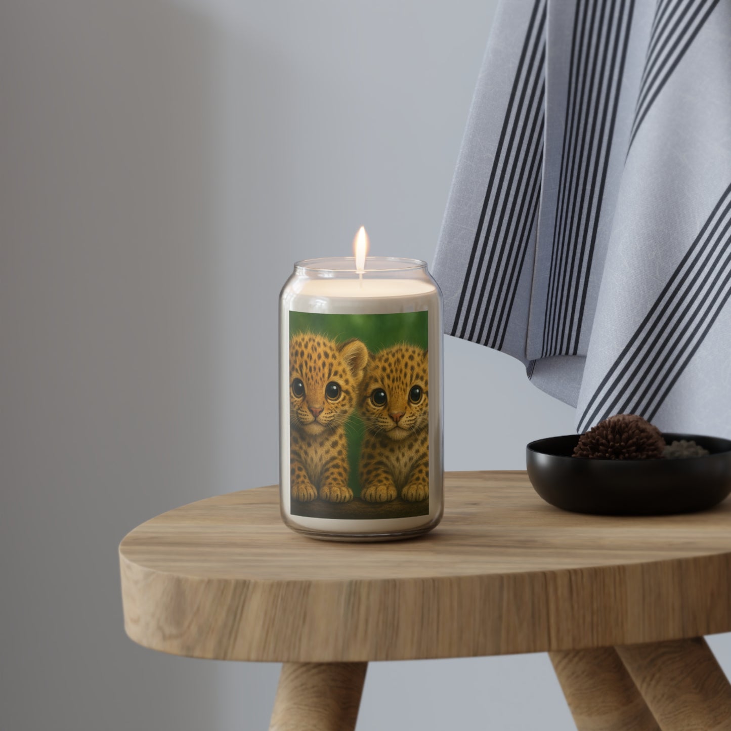 Scented Candle, 13.75oz - Baby Jaguars