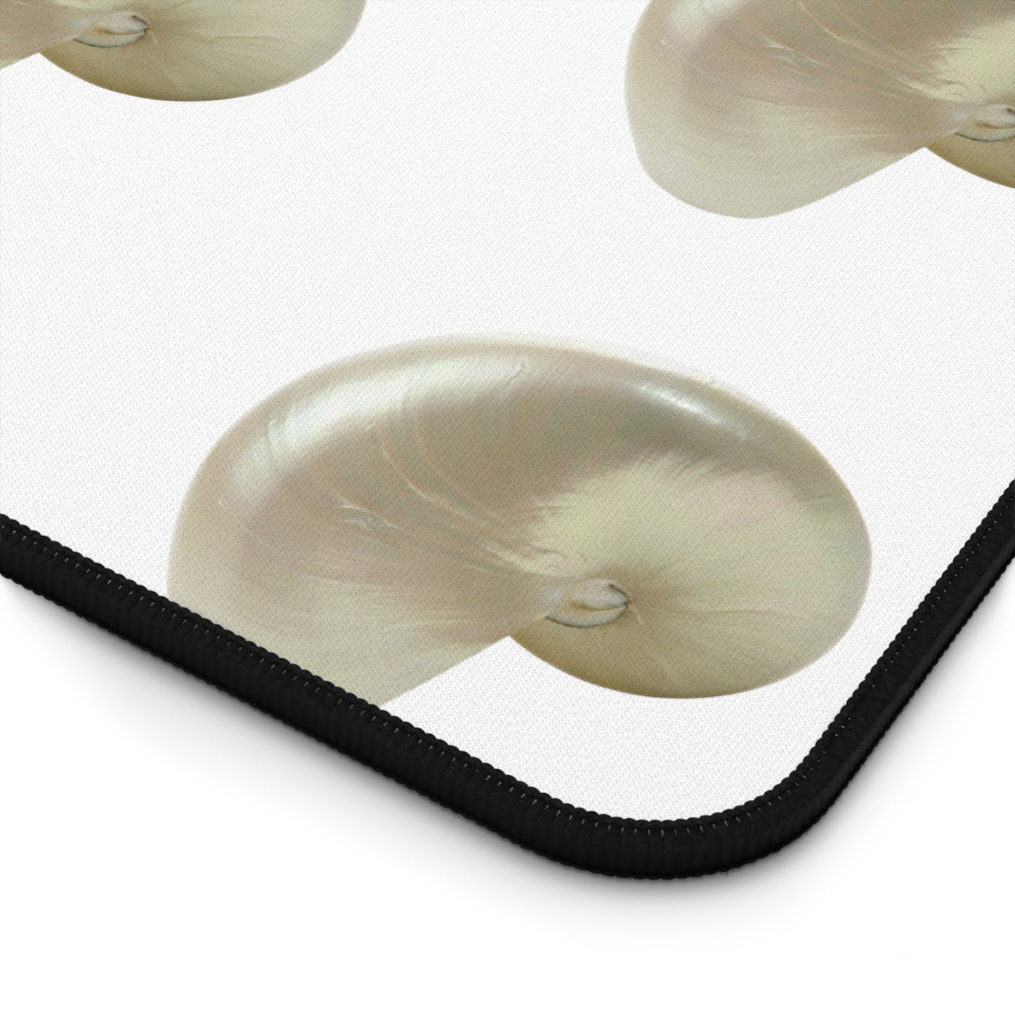 Tropical Mouse Pad/Desk Mat, 3 Sizes - Perfect for Home Office / Real Nautilus Shell