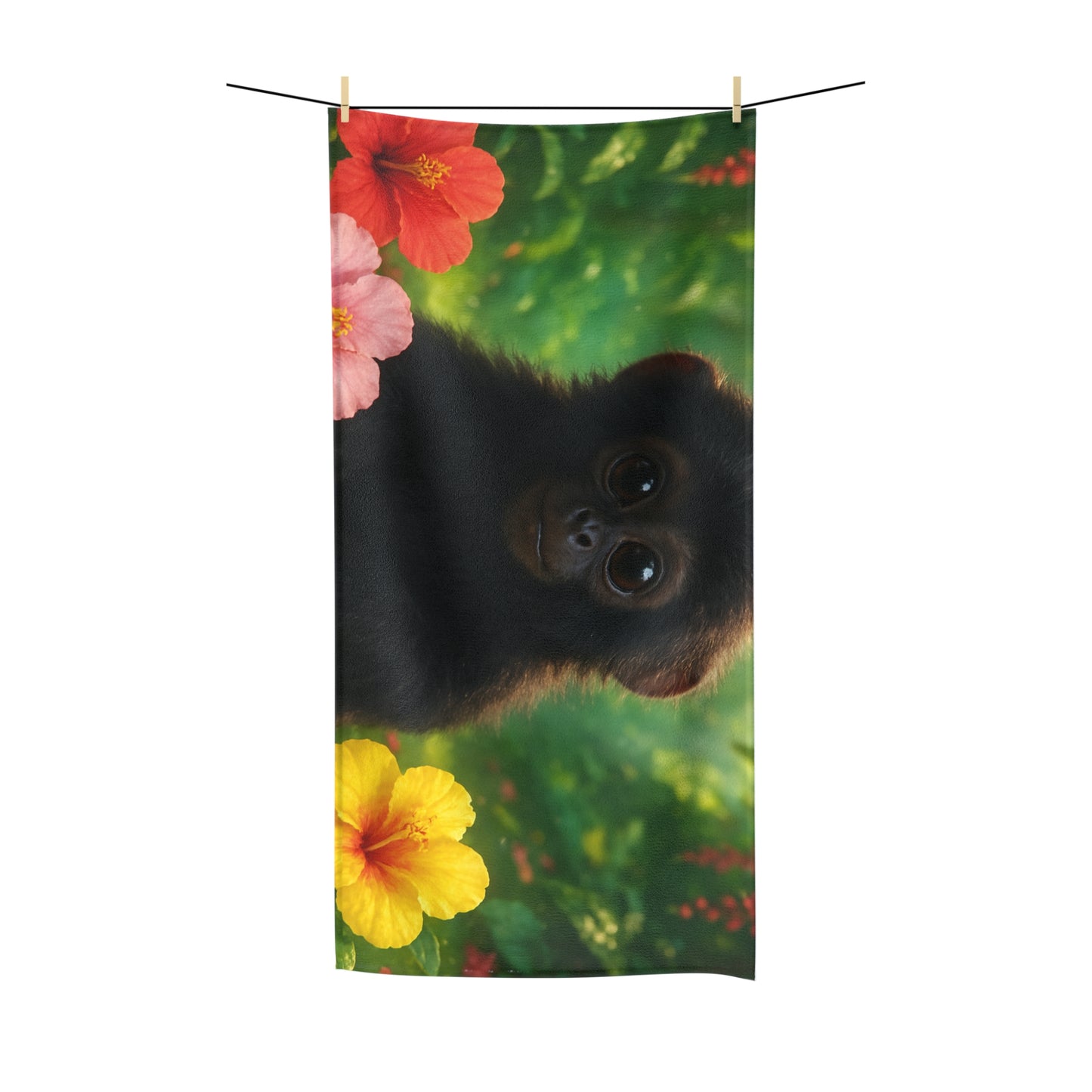 Baby Black Panthers Polycotton Towel
