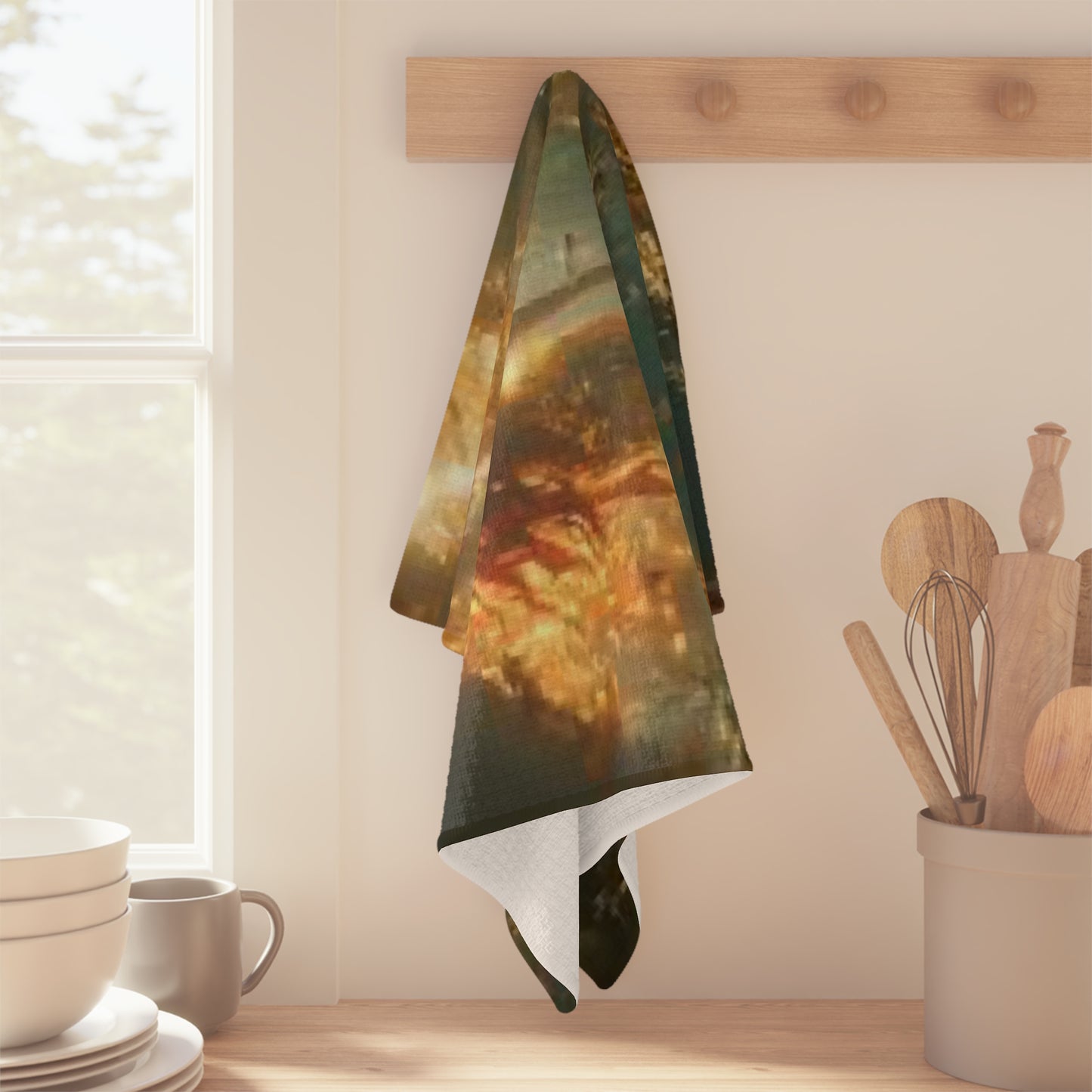 Microfiber Tea Towel ~ Solo Mermaid Adventure