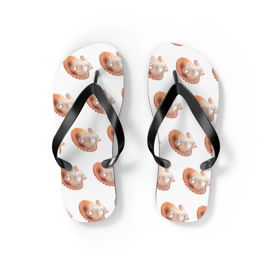 Copy of Flip Flops - Peach Pearl Oyster