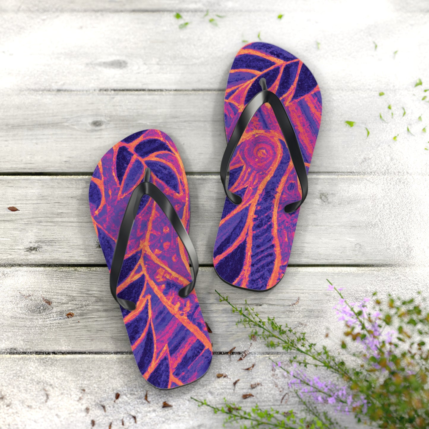 Flip Flops - Amazon Whimsy, Heatwave