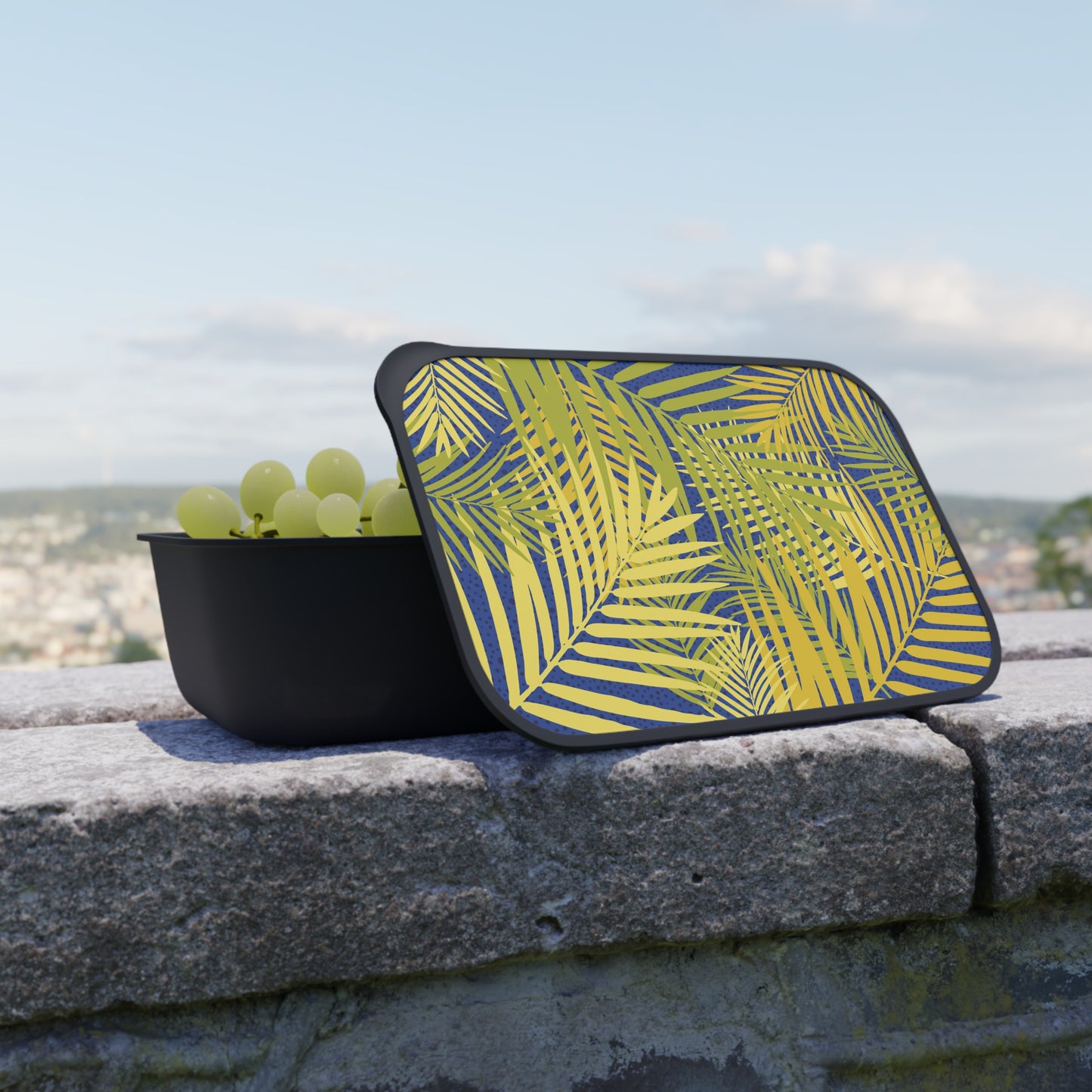 Bento Box with Utensils - Palm Viisions