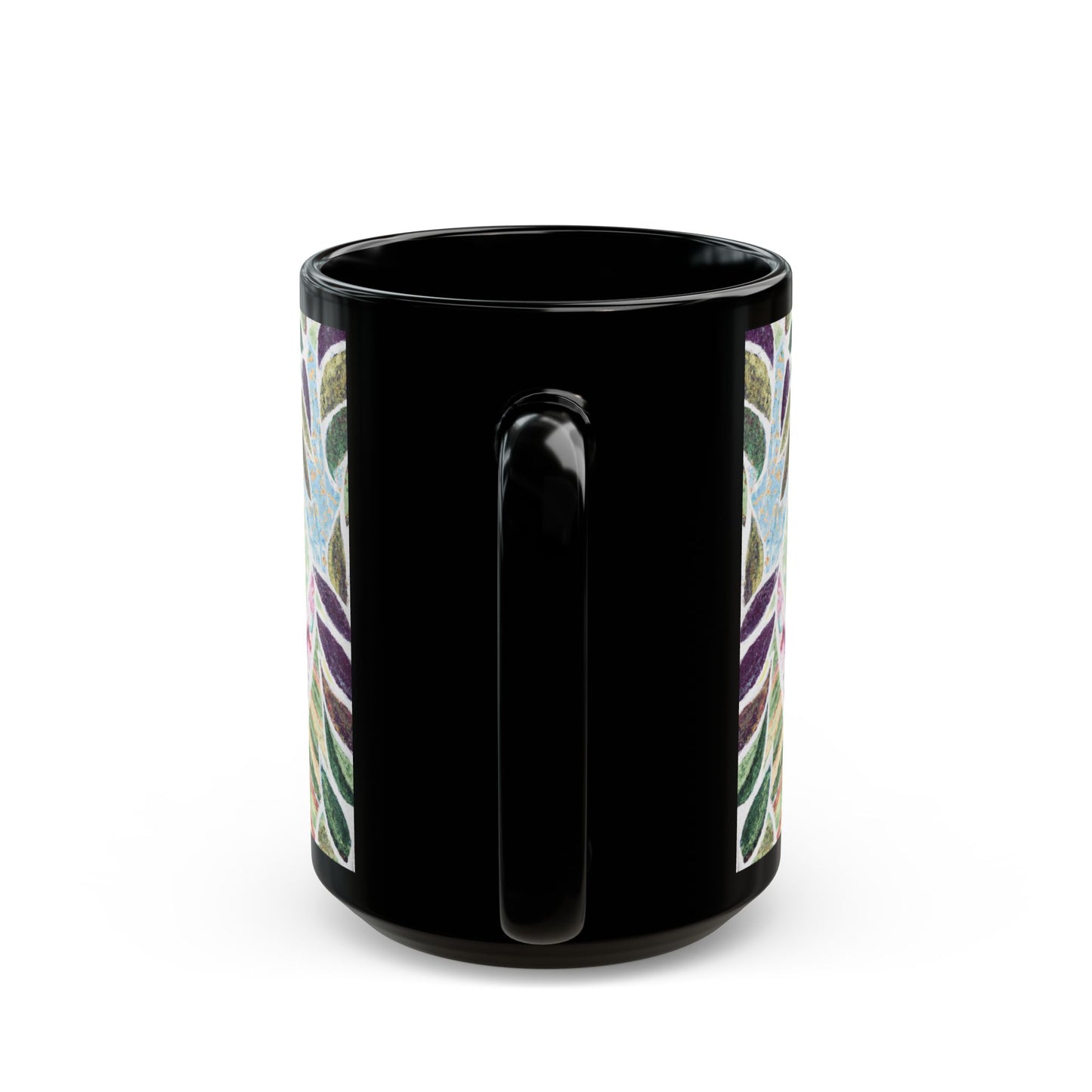 Black Coffee Mug - Amazon Whimsy, Vintage