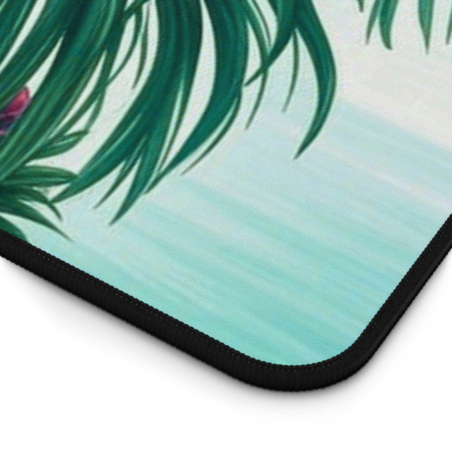 Tropical Paradise Desk Mat, 3 Sizes - Perfect for Home Office - Tiny Palm Island