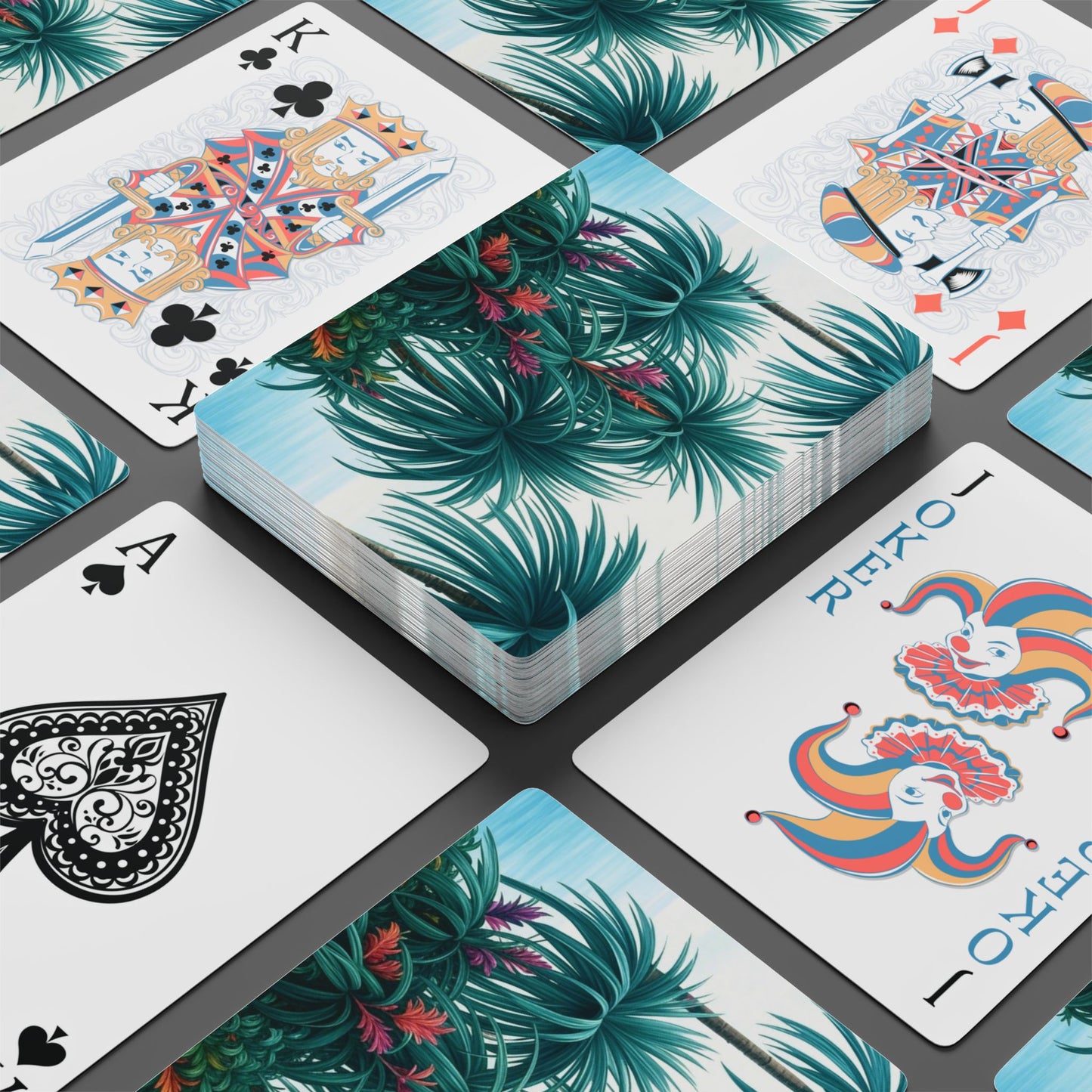 Poker Playing Cards - Tiny Palm Island