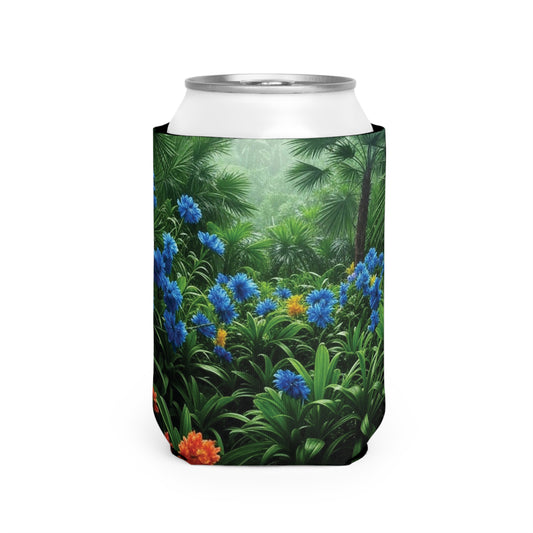 After a Rainforest Rain Can Cooler Sleeve - Perfect for Outdoor Picnics