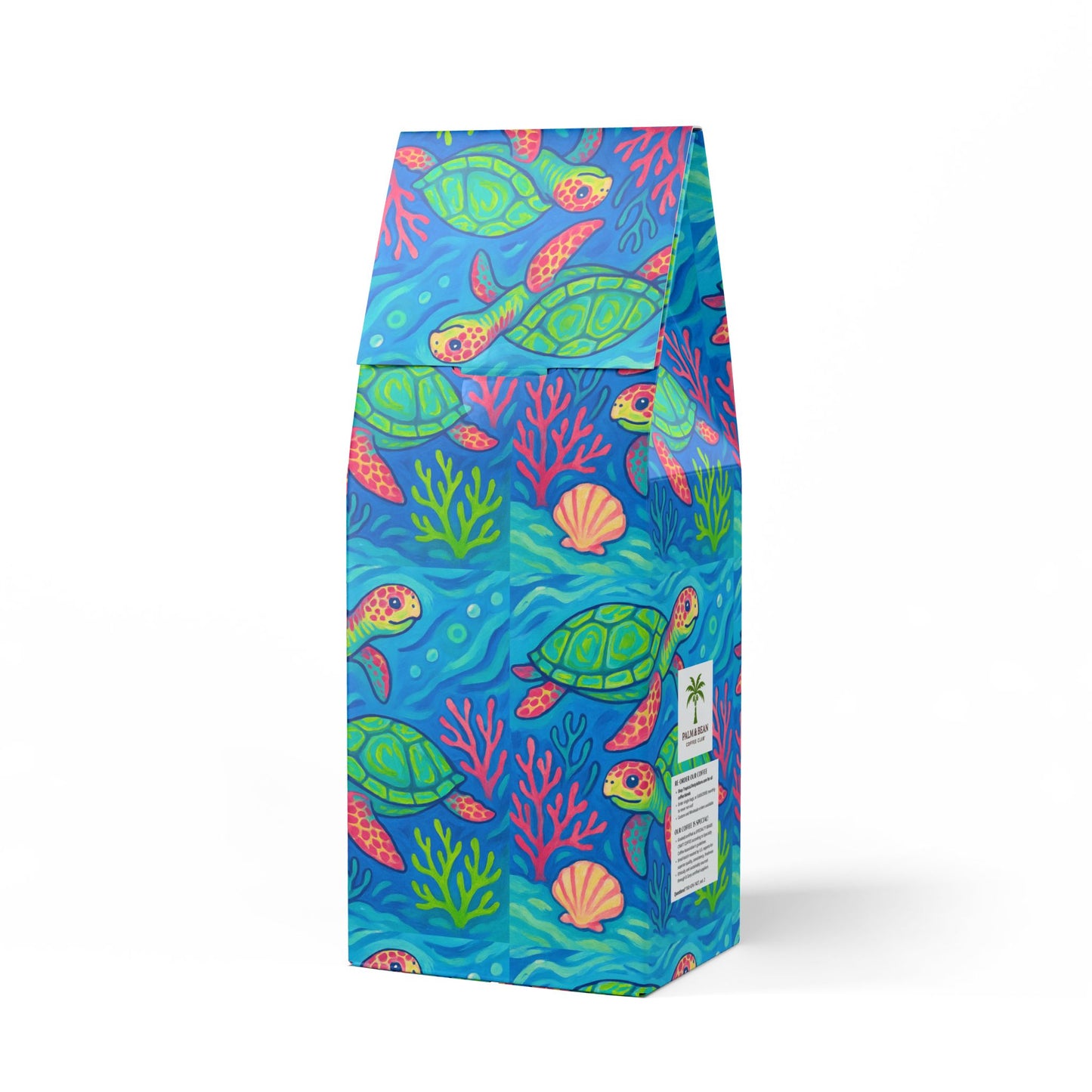 Beach Sunrise Blend™ (Light Roast) Specialty Grade Craft Coffee / Turtles and Corals