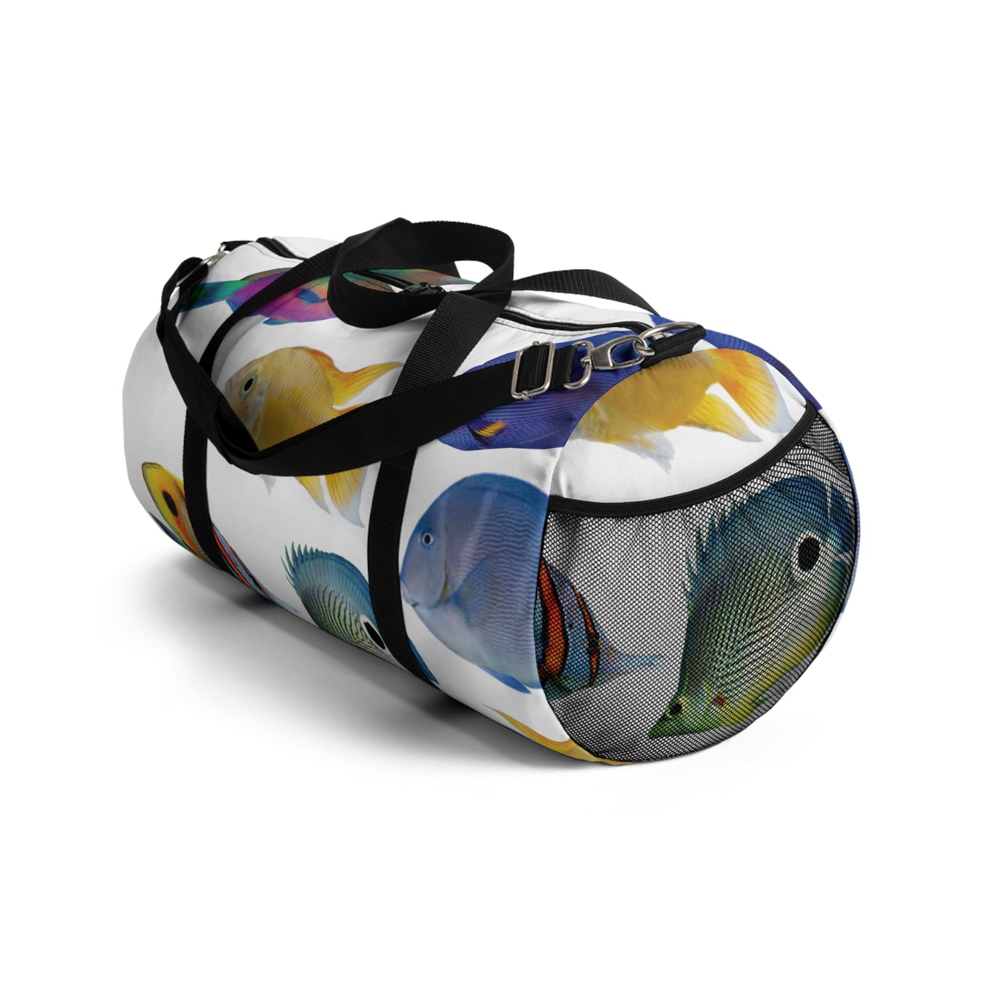 Tropical Rainforest Duffel Bag - Perfect for Travel and Gym / School of Fish