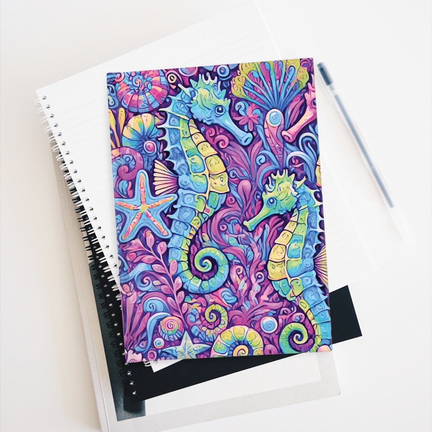 Seahorses/Fantasy Pop Journal - 5" x 7"