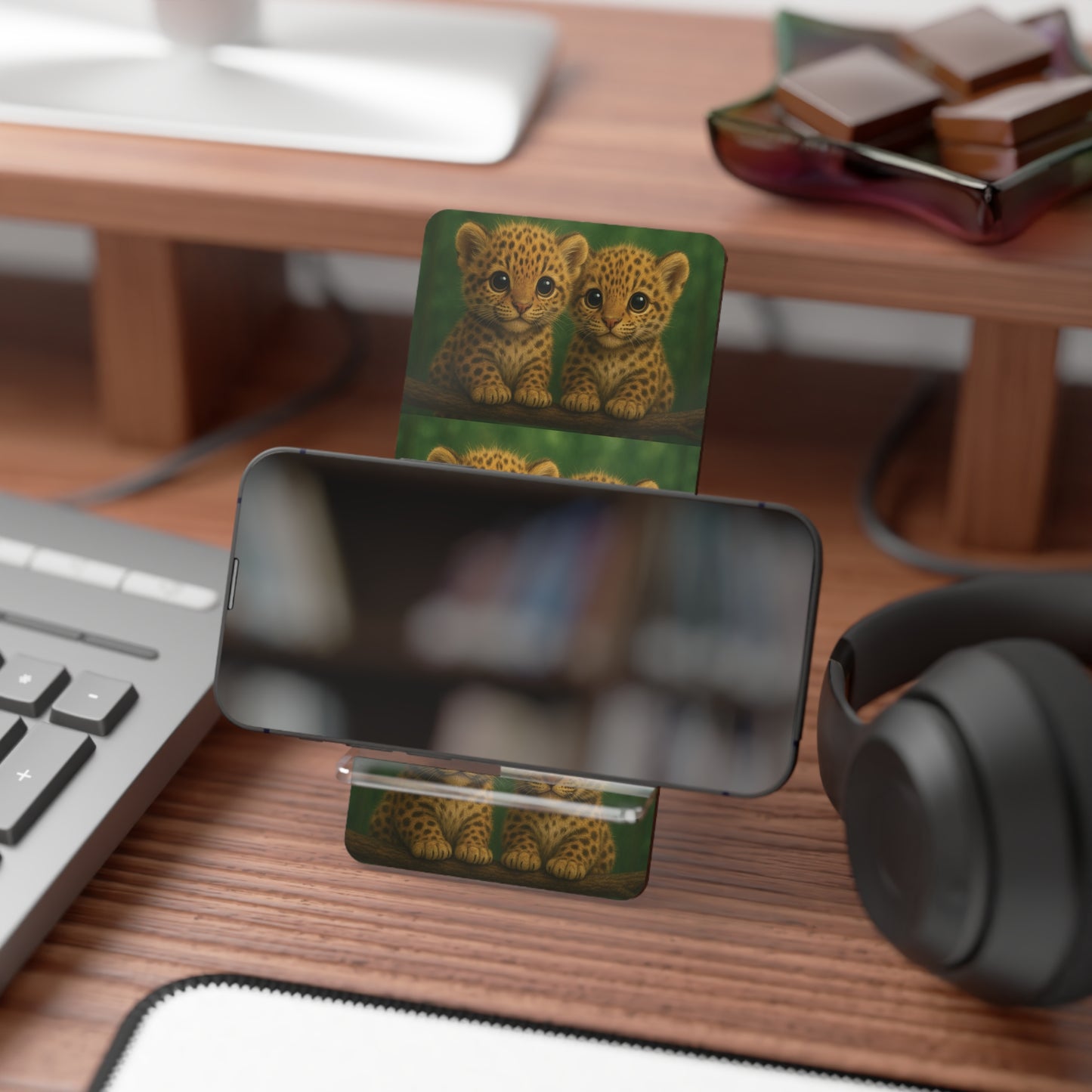 Mobile Display Stand for Smartphones, Baby Jaguars