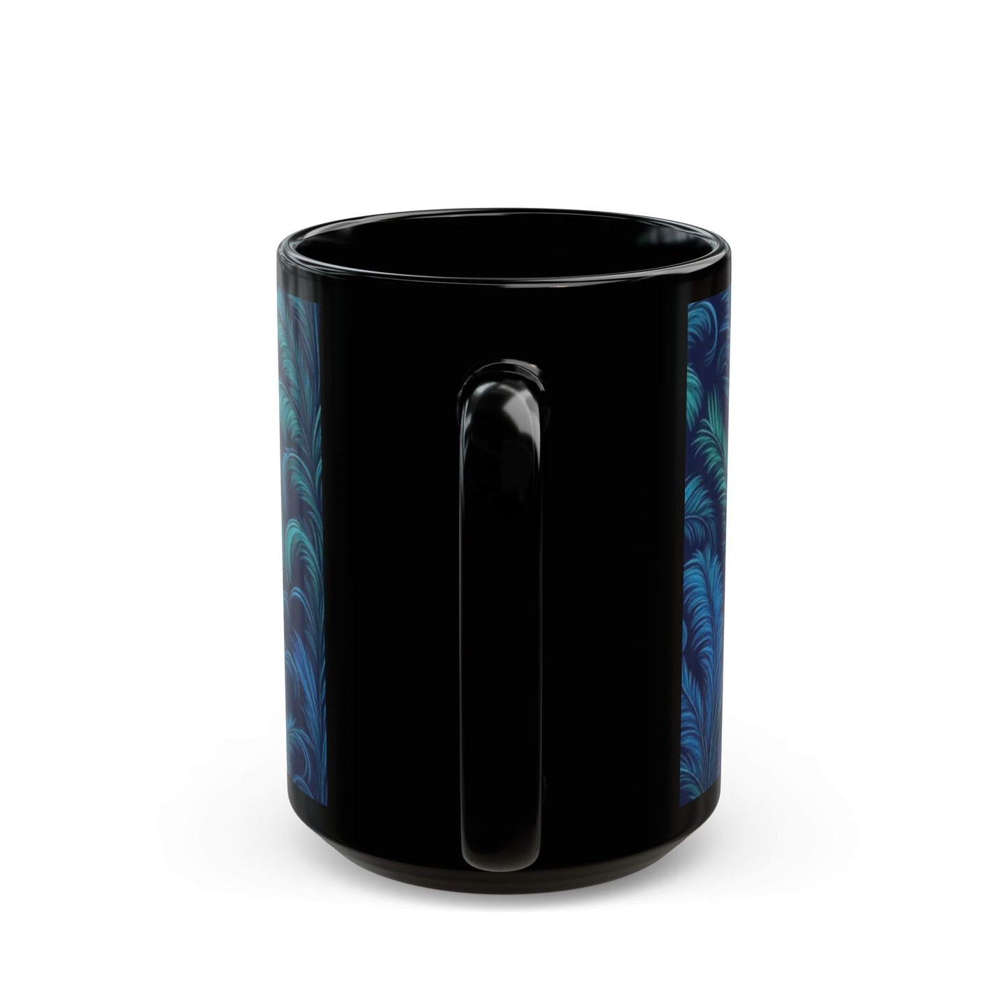 Black Coffee Mug - Rocco Deep Ocean
