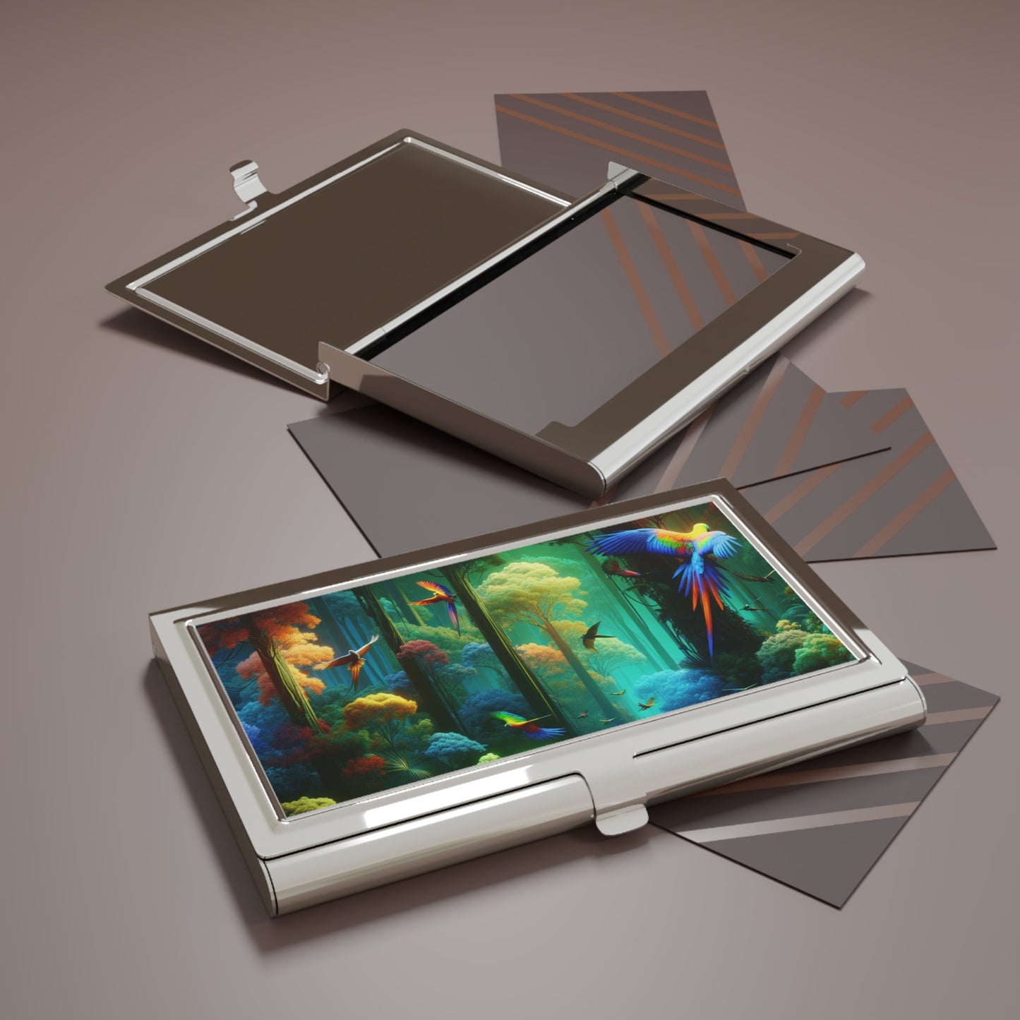 Business Card Holder/Case - Rainforest Flight School