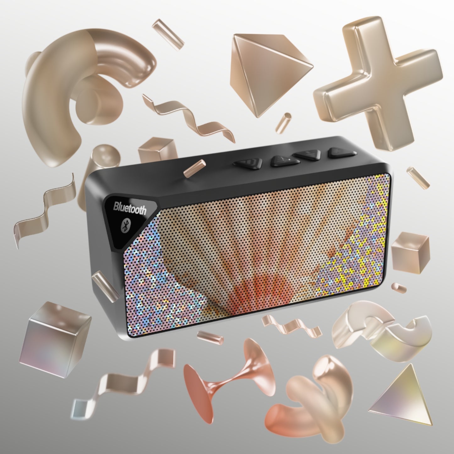 Jabba Bluetooth Speaker - Disco Scallop