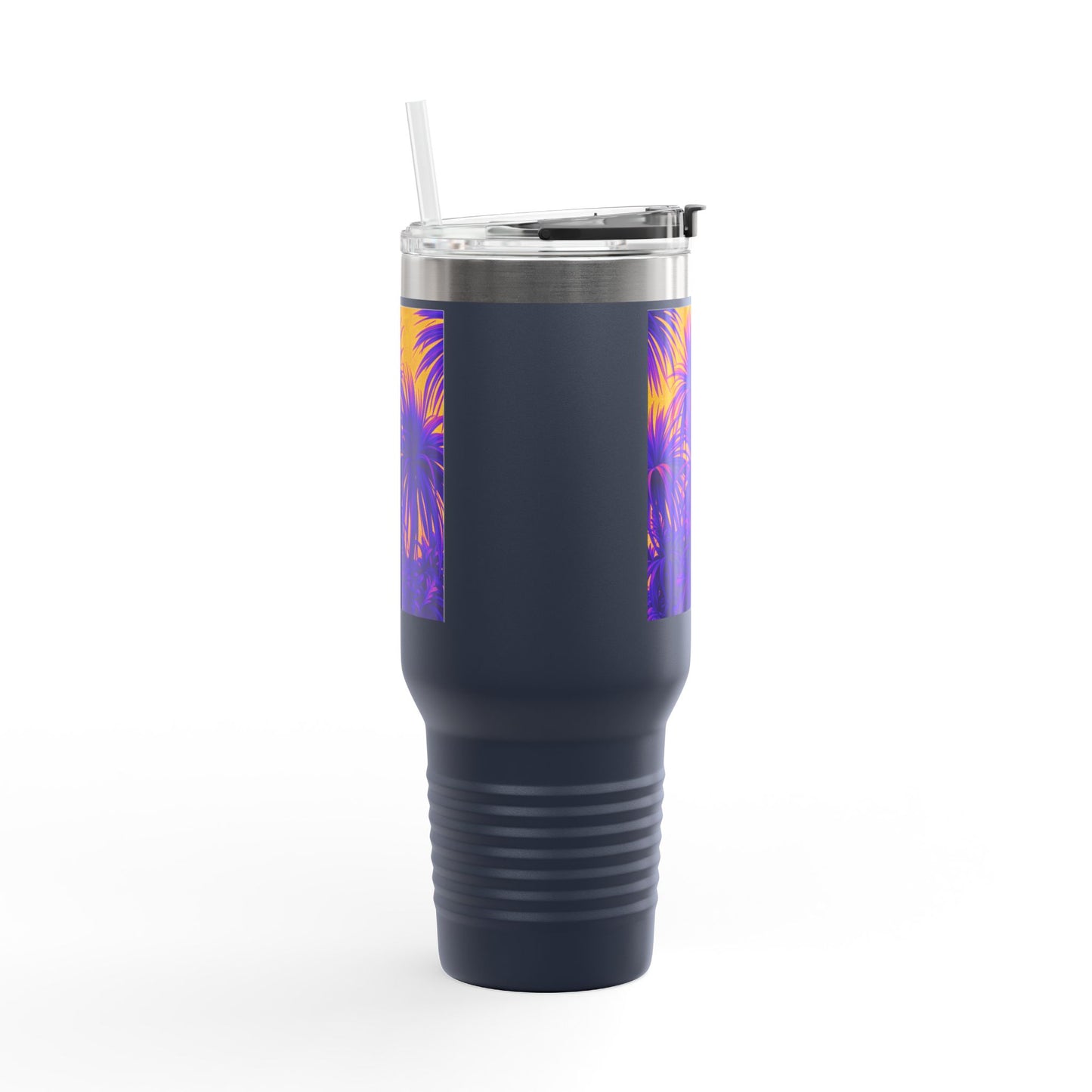 Tiny Palm Island/Palm Insulated Travel Mug - 40oz - Perfect for Outdoor Adventures
