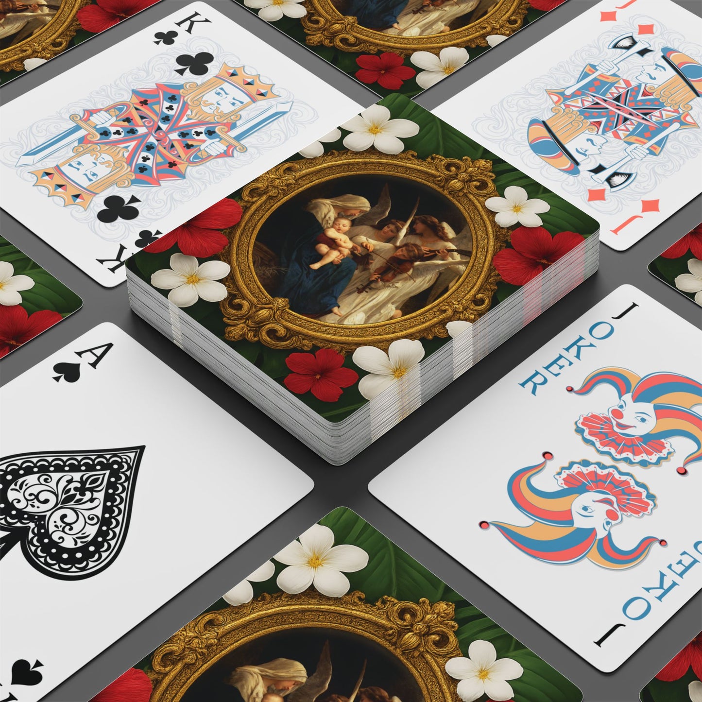 Religious Poker Playing Cards - "Song of the Angels"