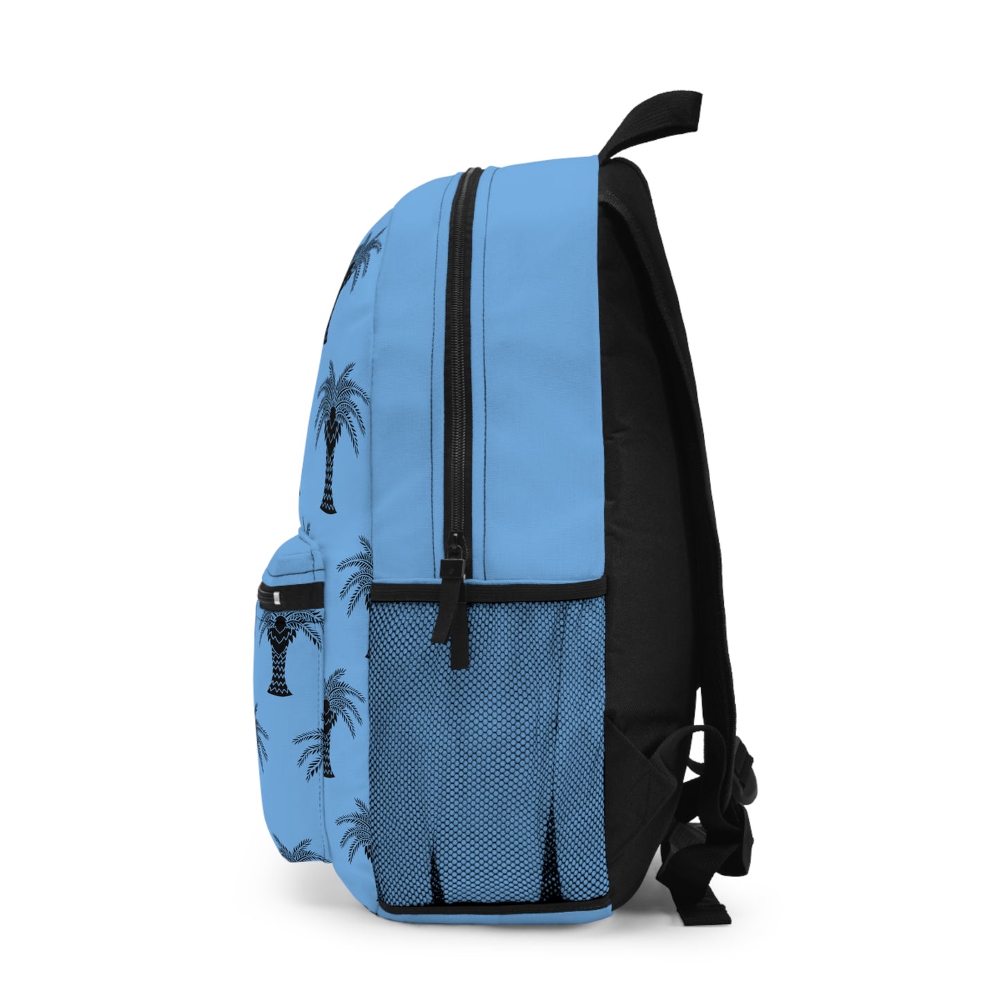 Tropical Backpack / Stylized Palm, turquoise
