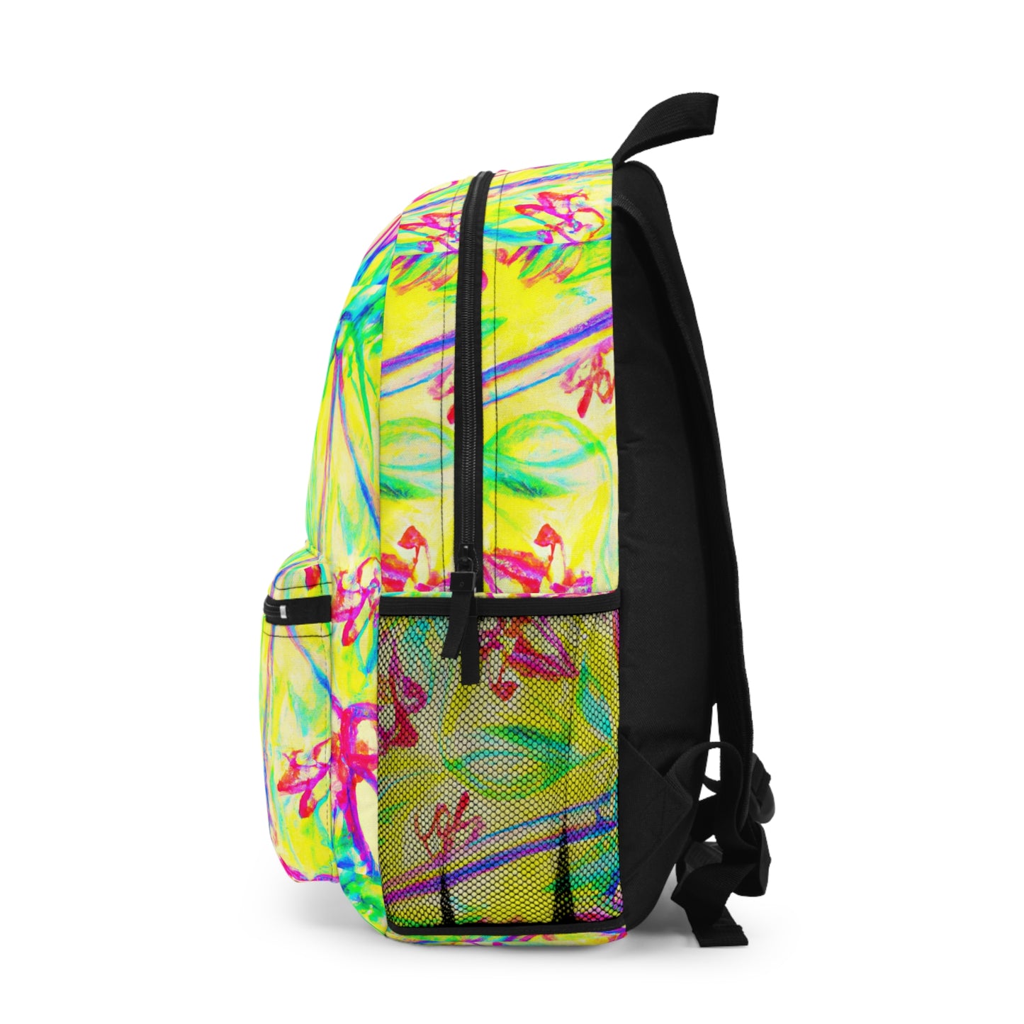 Tropical Backpack / Tropical Doodles/Yellow