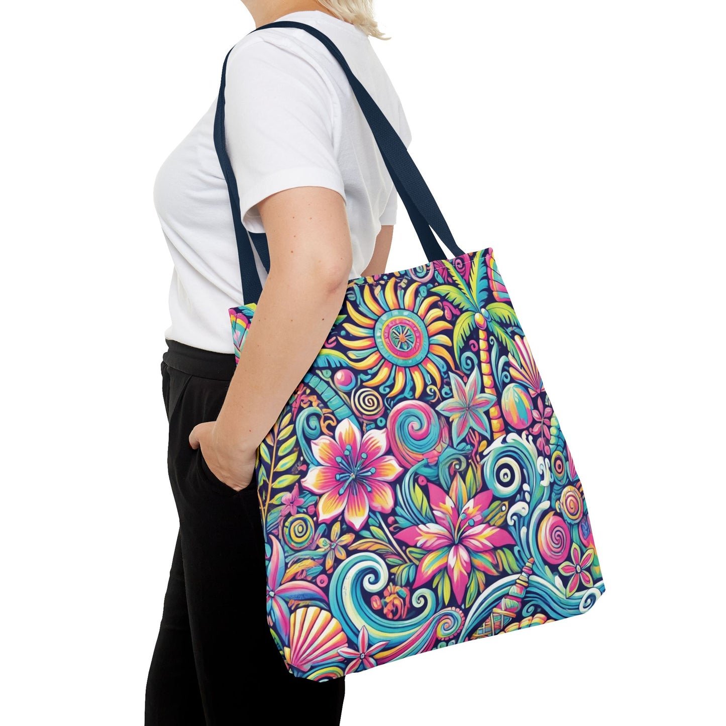 Happy Tropics Tote Bag - 3 Sizes