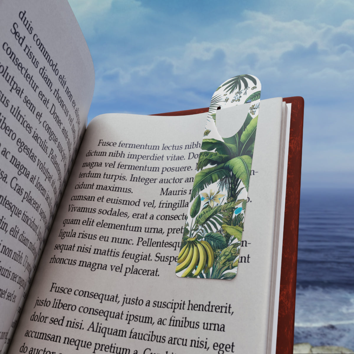 Bookmark - Aluminum, More Tropical Fruit/White