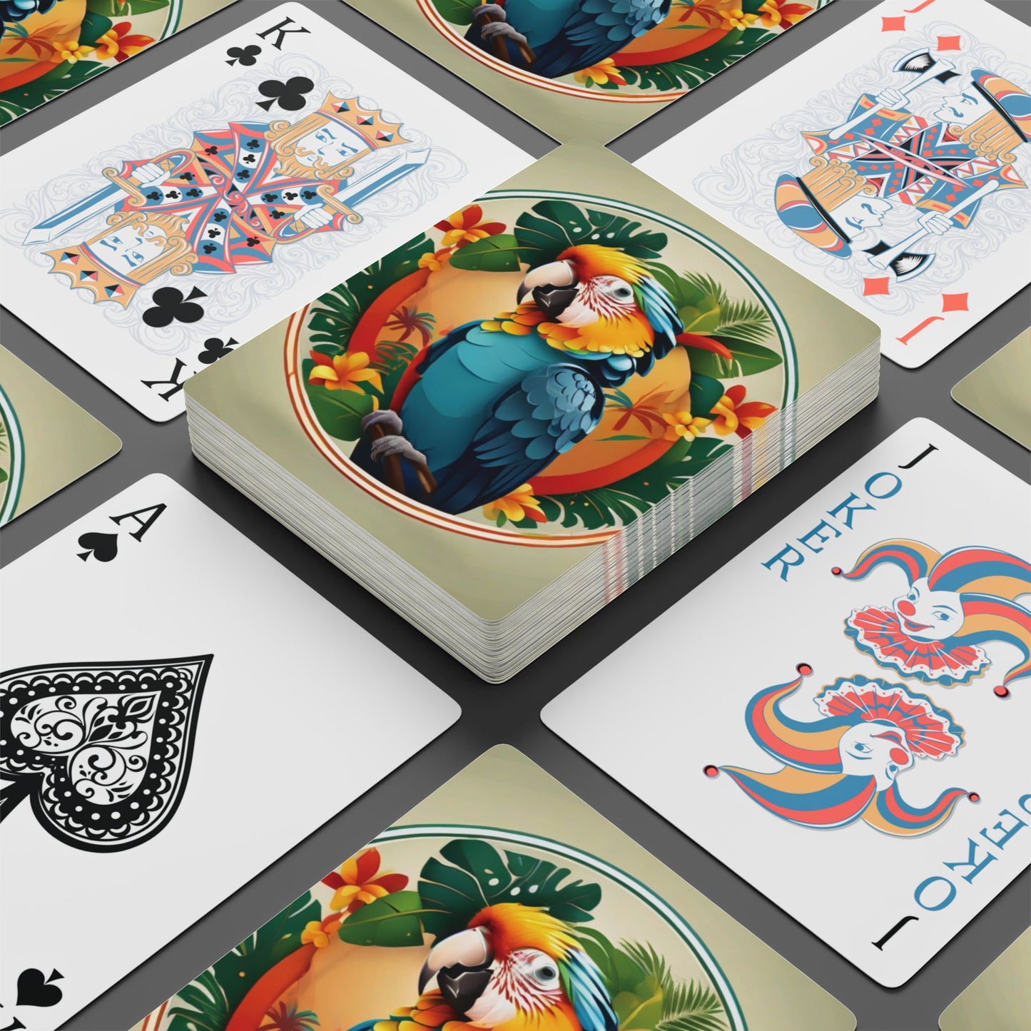 Poker Playing Cards - My Pet Parrot
