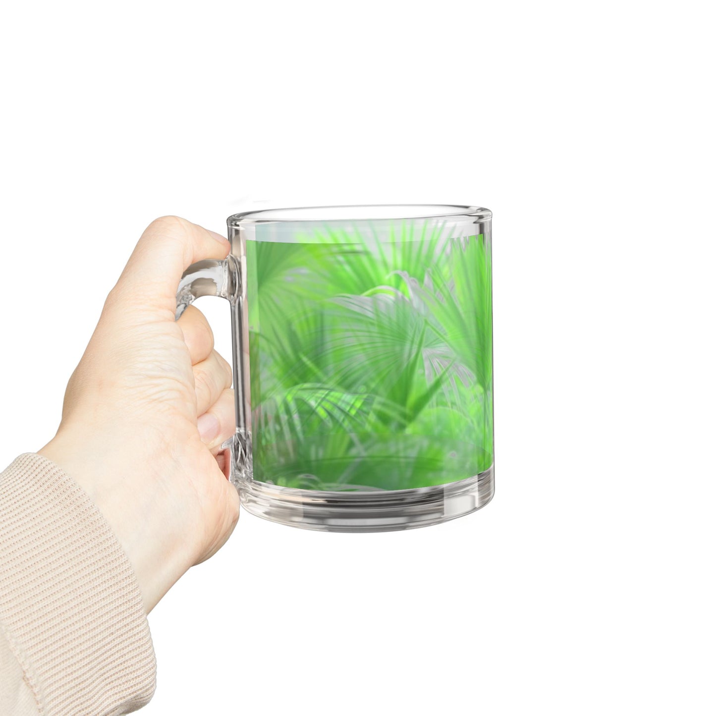 Young Palms Mug - 10oz, Perfect for Tropical Lovers