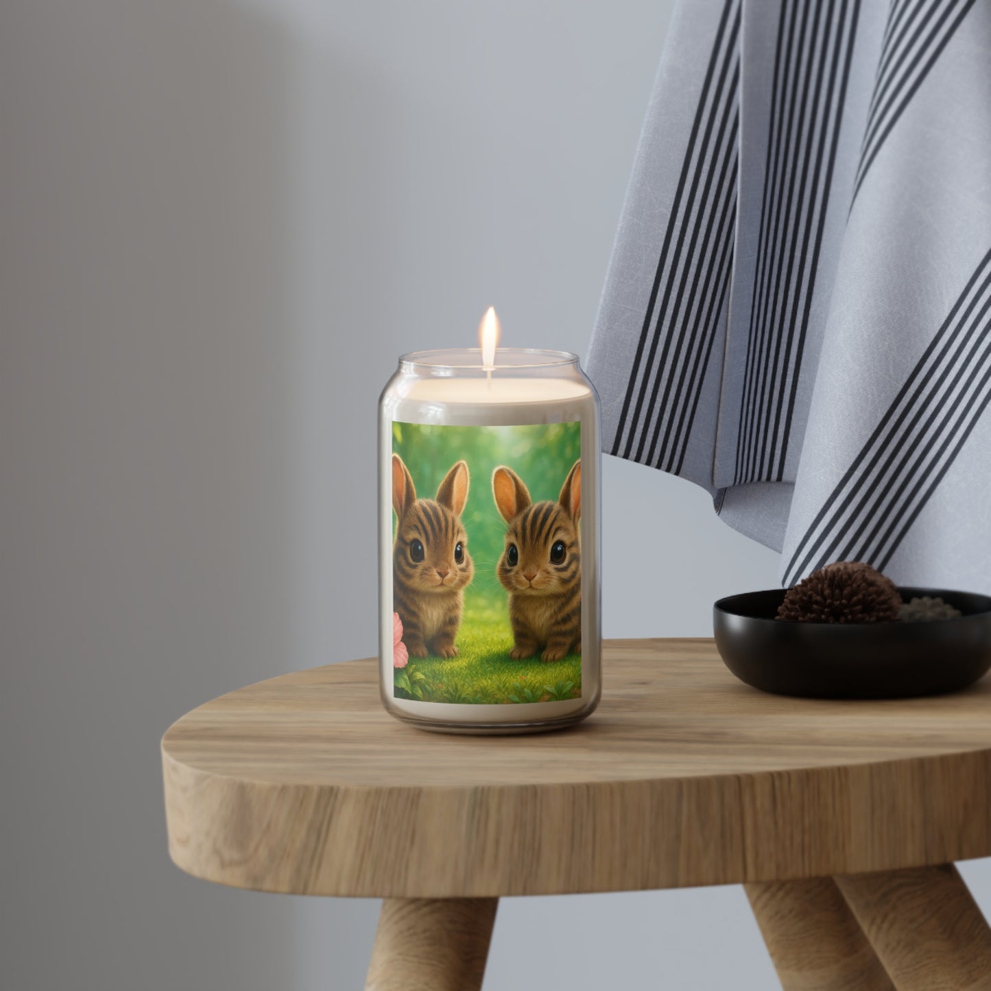 Scented Candle, 13.75oz - Baby Sumatran Rabbits