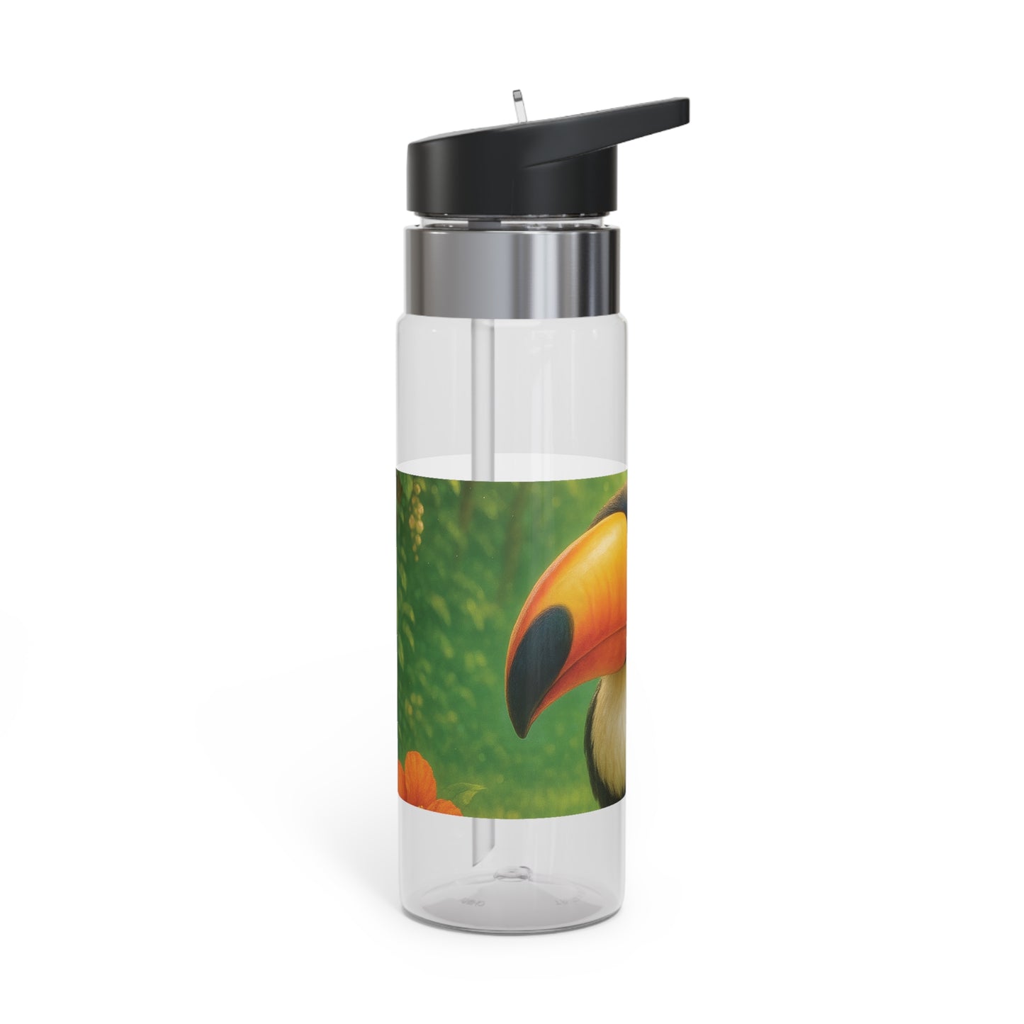 Tropical 20oz Tritan Sport Water Bottle - Leakproof, Lightweight, BPA-Free / Baby Toucan