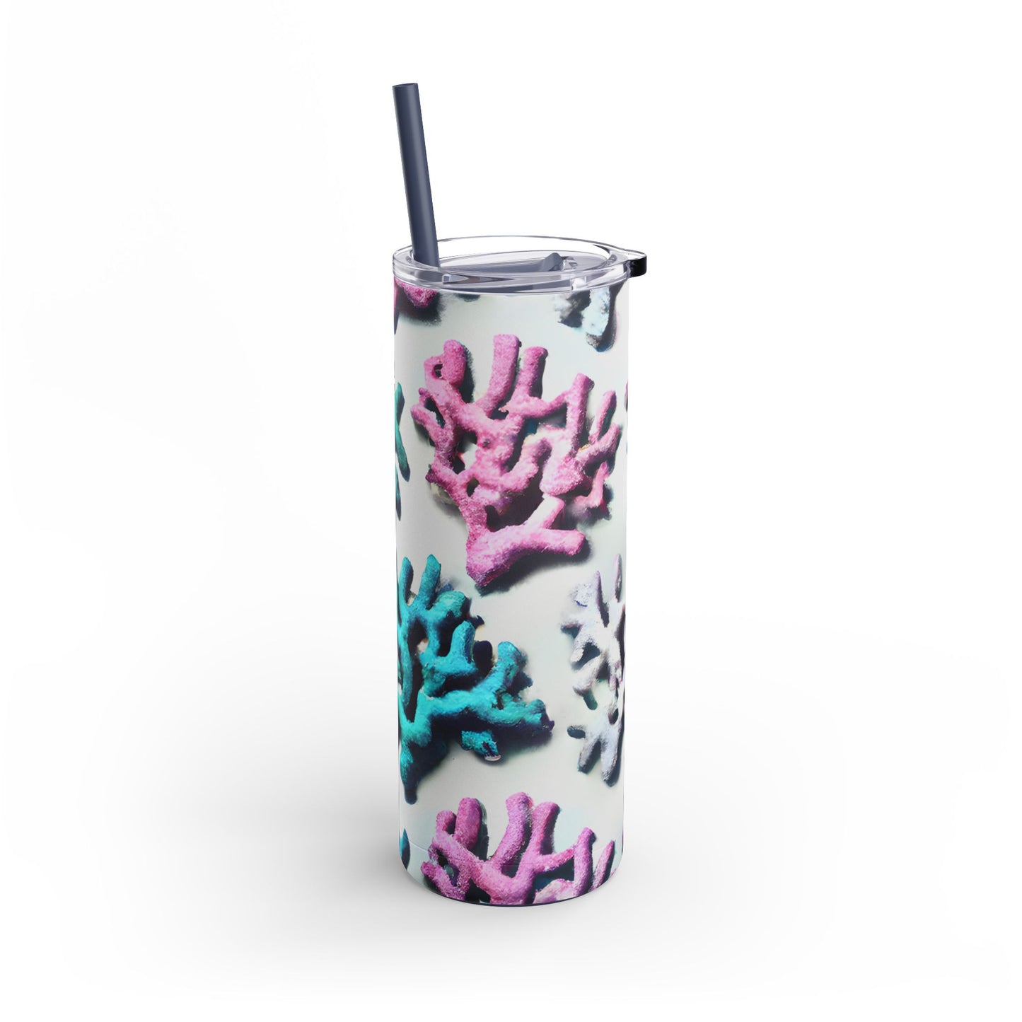 20oz Matte Tumbler, 7 Colors - Stylish Travel Cup - Corals Pastels