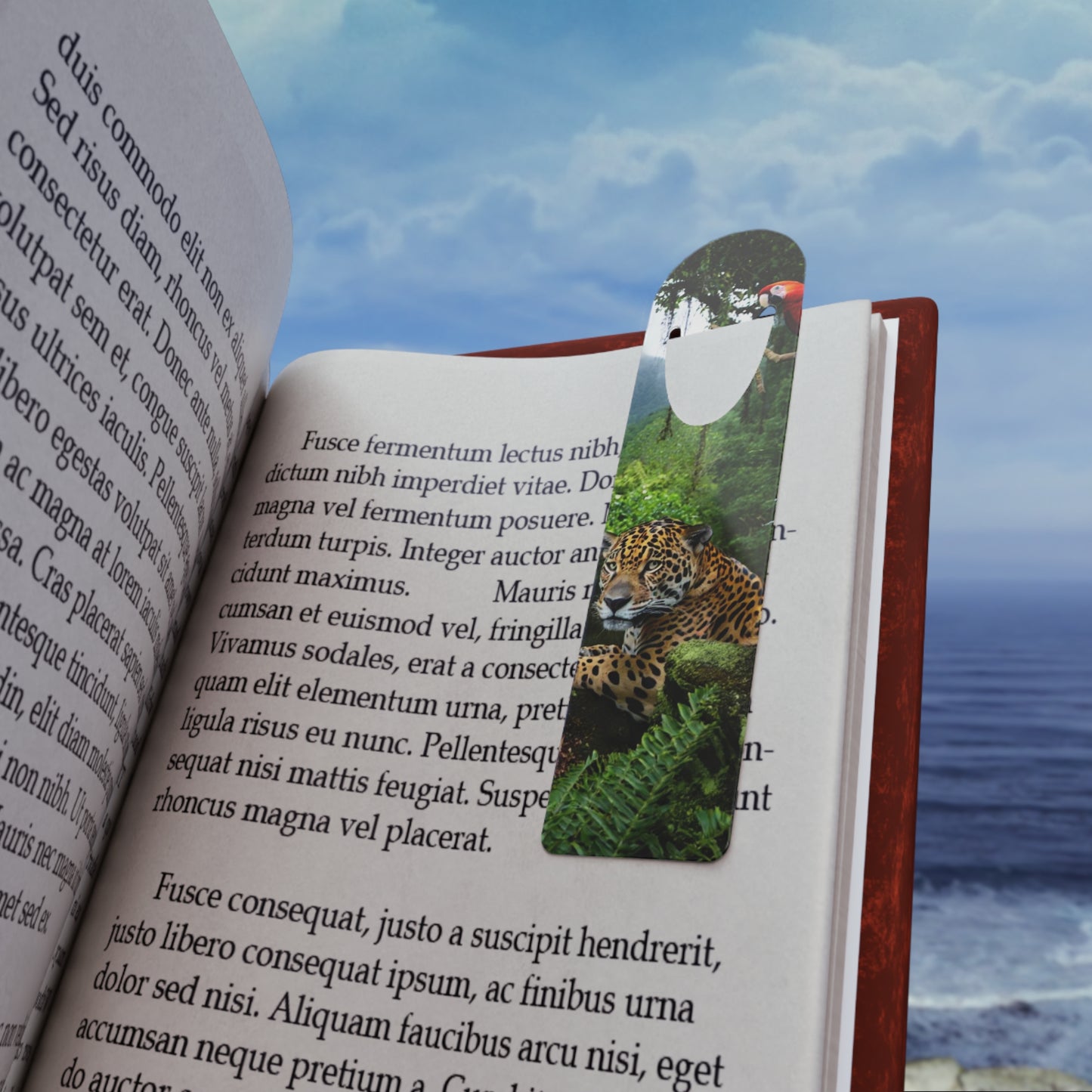 Bookmark - Aluminum, Jaguar and Parrot