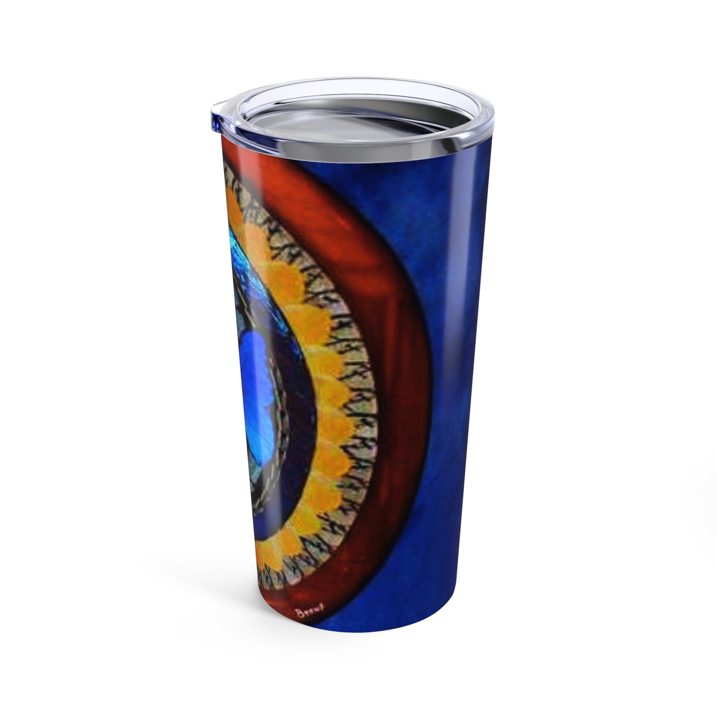 20oz Tropical Glossy Tumbler - Real Butterfly Wing Wall Art