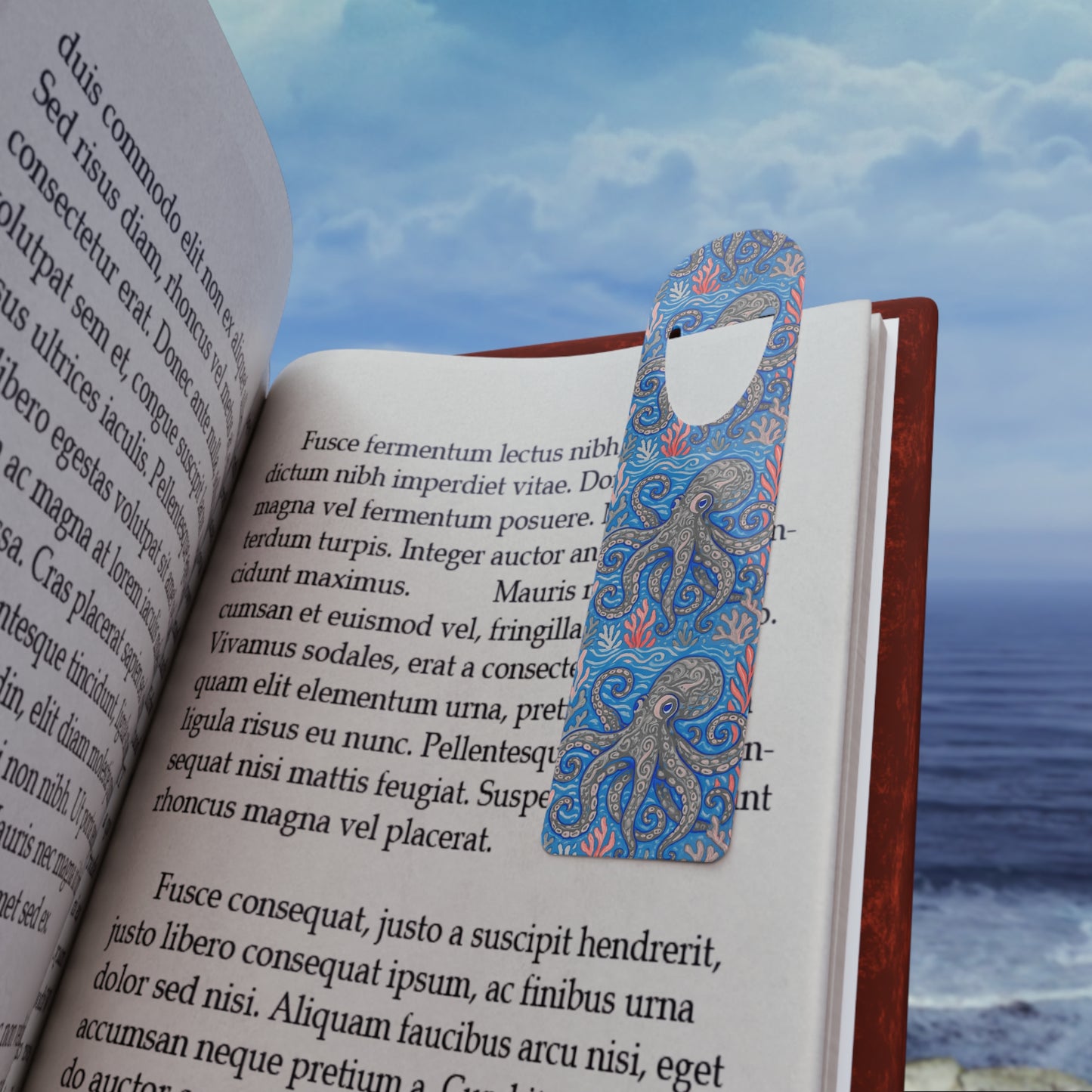 Bookmark - Aluminum, Kraken Joe / Slate