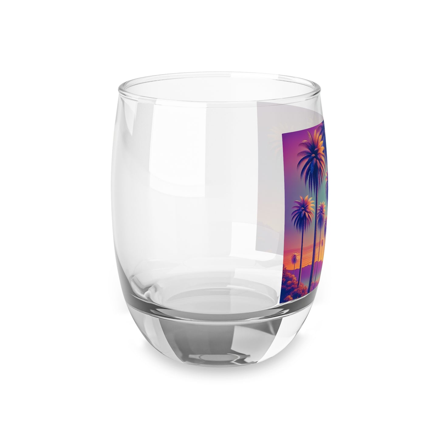 Whiskey Glass, Sunset Palms