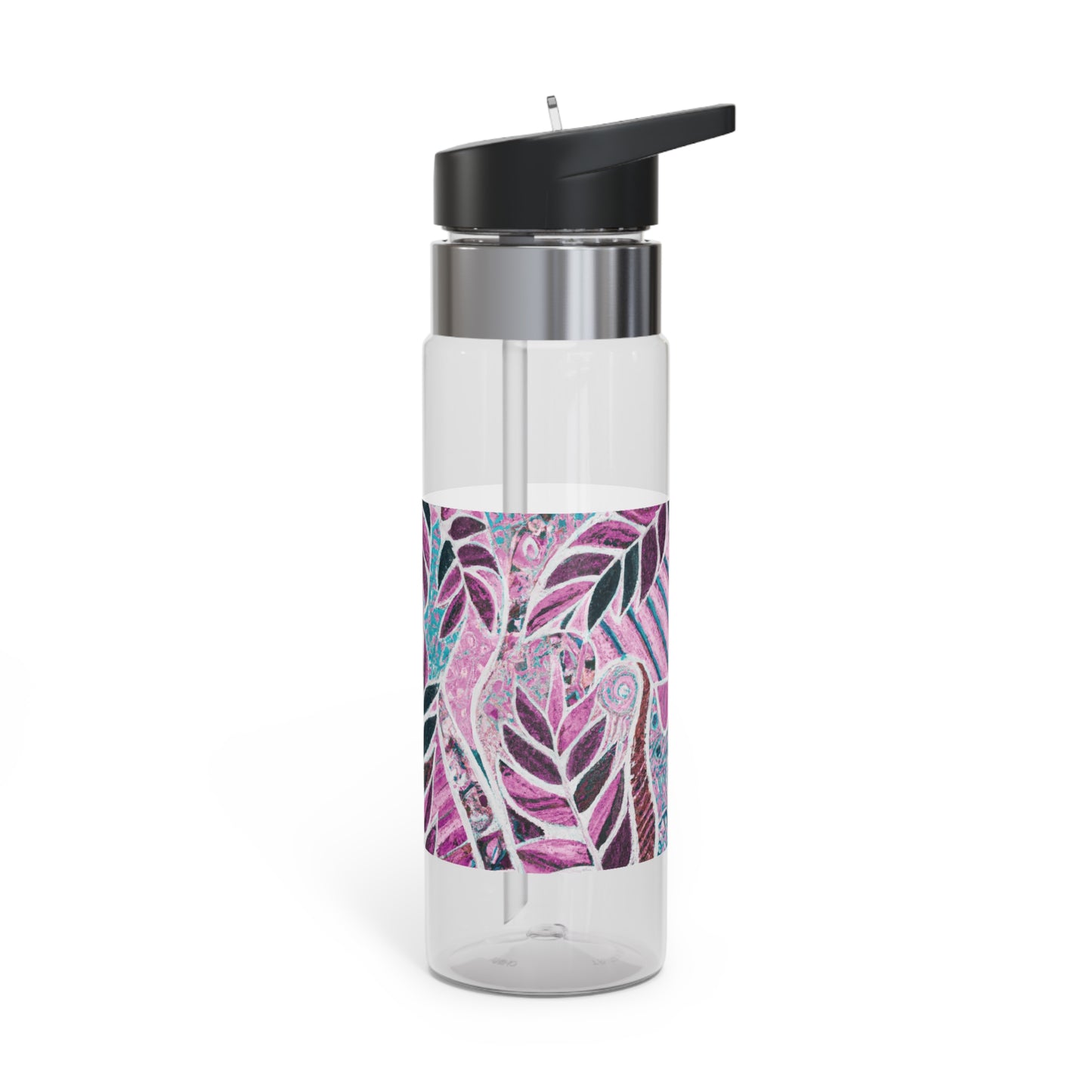 Tropical 20oz Tritan Sport Water Bottle - Leakproof, Lightweight, BPA-Free / Amazon Whimsy, Pink