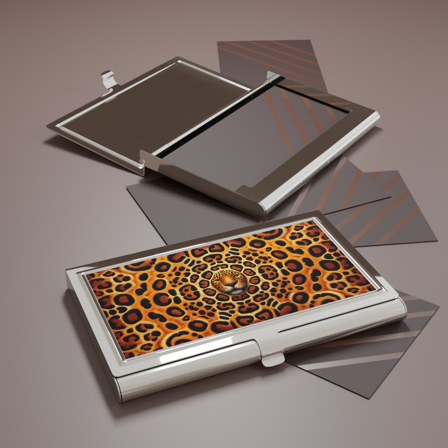 Business Card Holder/Case ~ Jaguar Spots