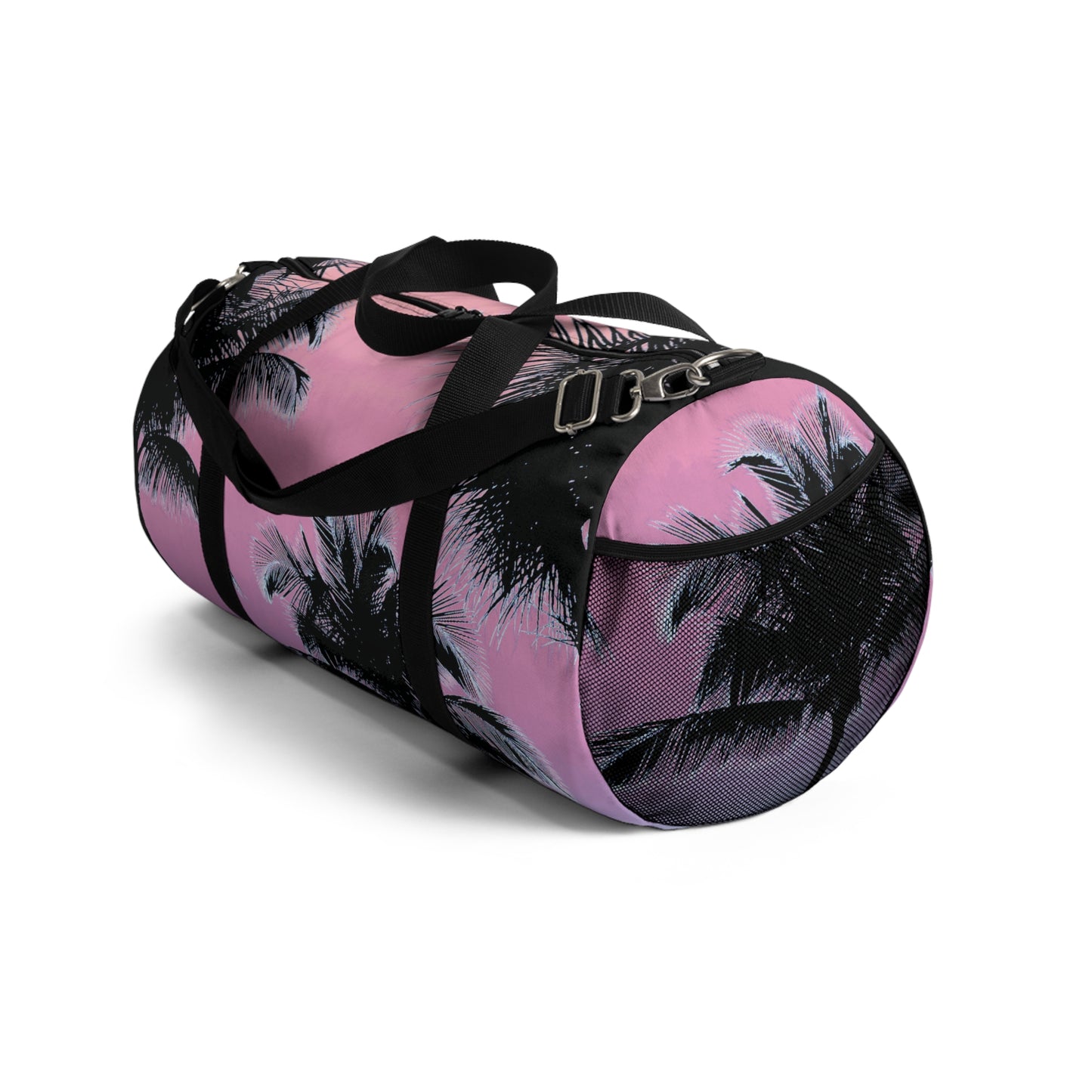 Tropical Rainforest Duffel Bag - Perfect for Travel and Gym / Palm Glow Pastels