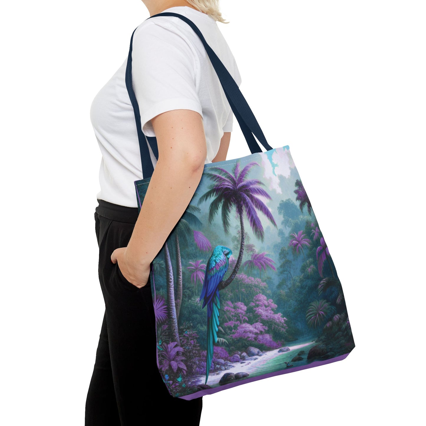 Sleeping Beauty Parrot/Fantasy Tote Bag - 3 Sizes