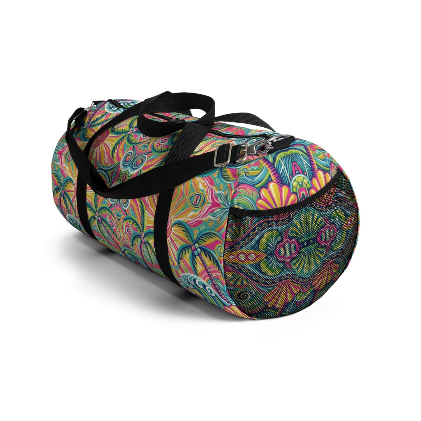 Tropical Rainforest Duffel Bag - Perfect for Travel and Gym / Kaleido Bay