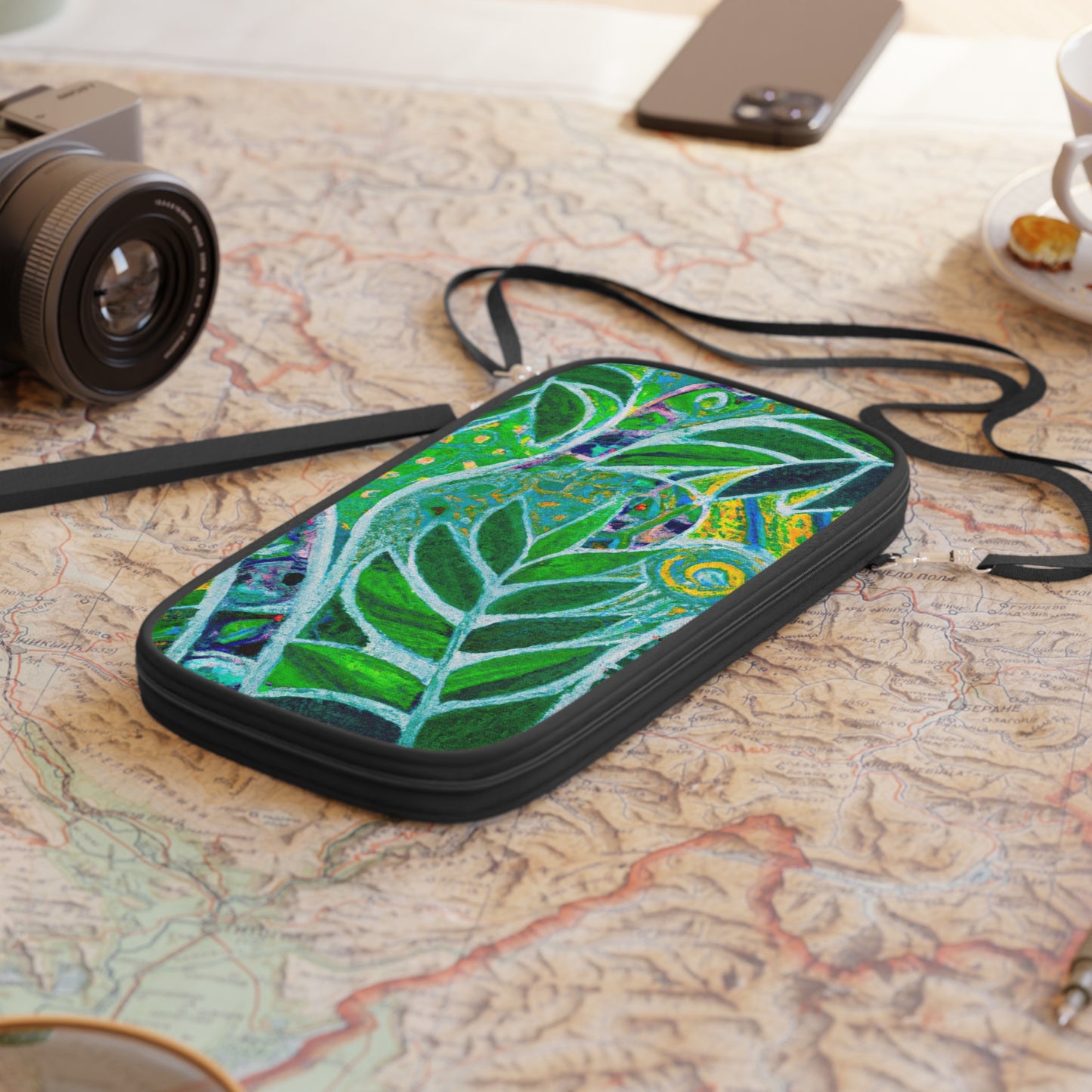 Passport Wallet – Perfect for Travelers & Adventurers / Amazon Whimsy, Green